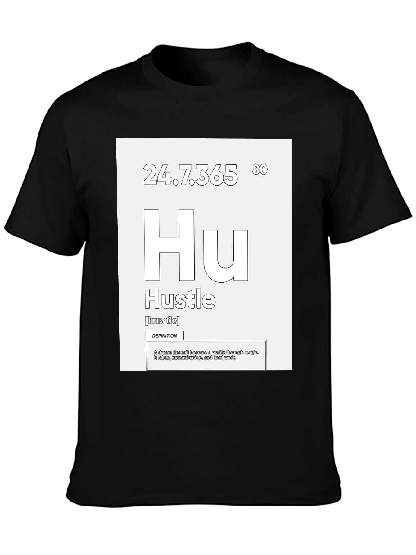 Hustle Definition Graphic T-Shirt