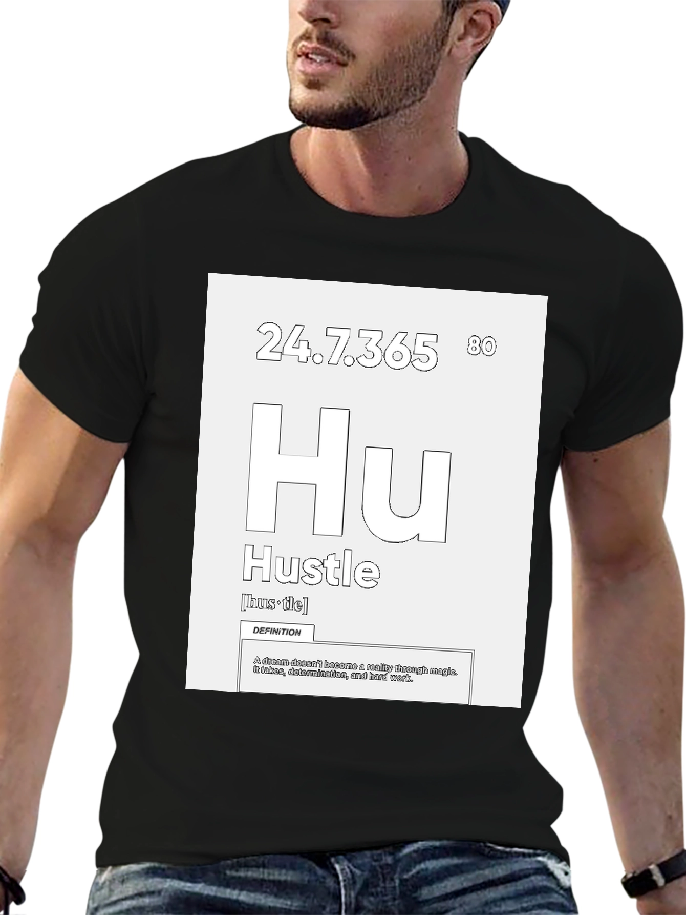 Hustle Definition Graphic T-Shirt