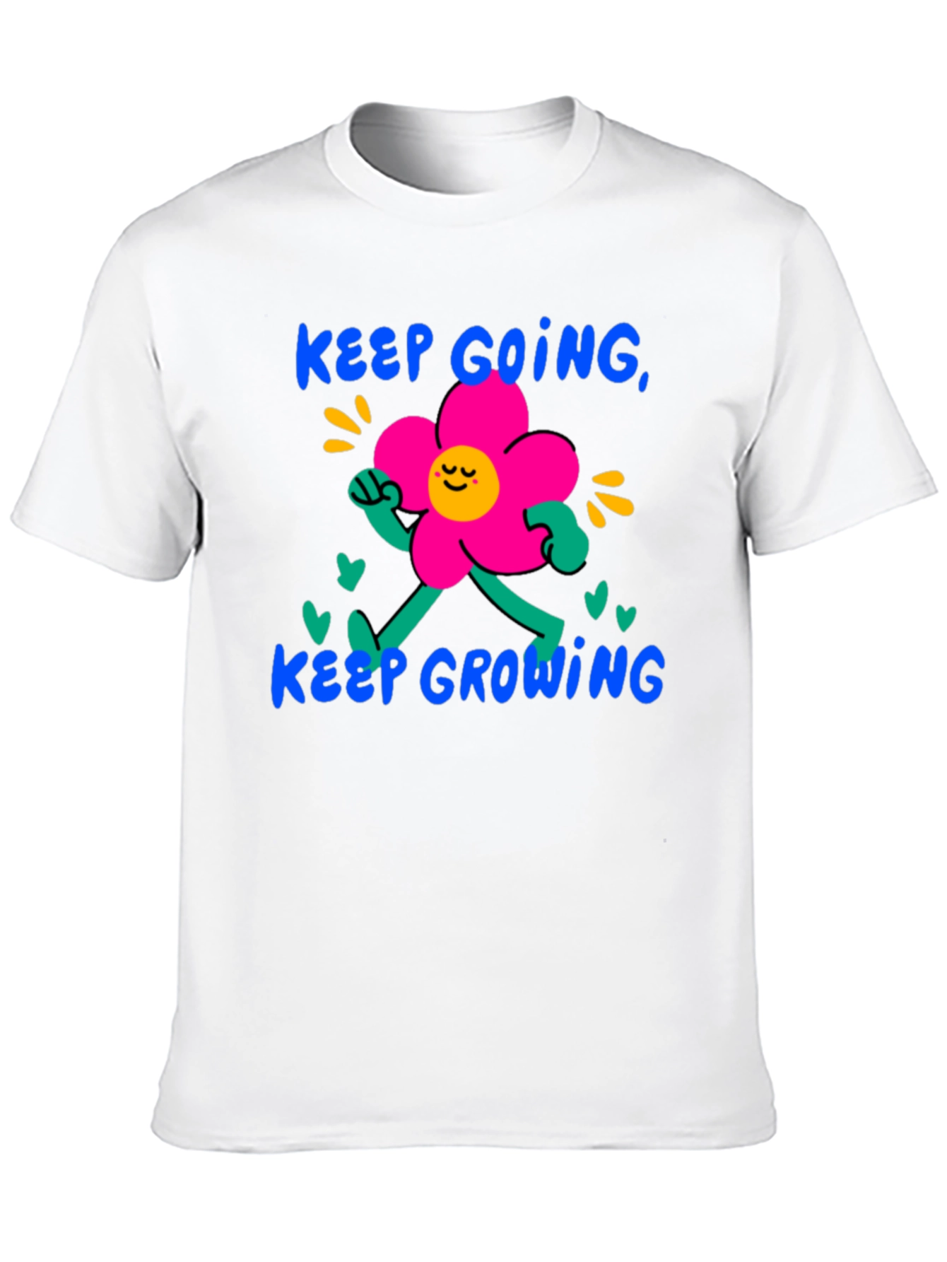 Keep Going Keep Growing Graphic T-Shirt