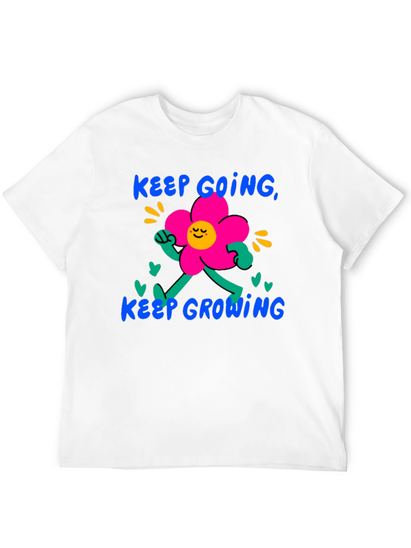 Keep Going Keep Growing Graphic T-Shirt