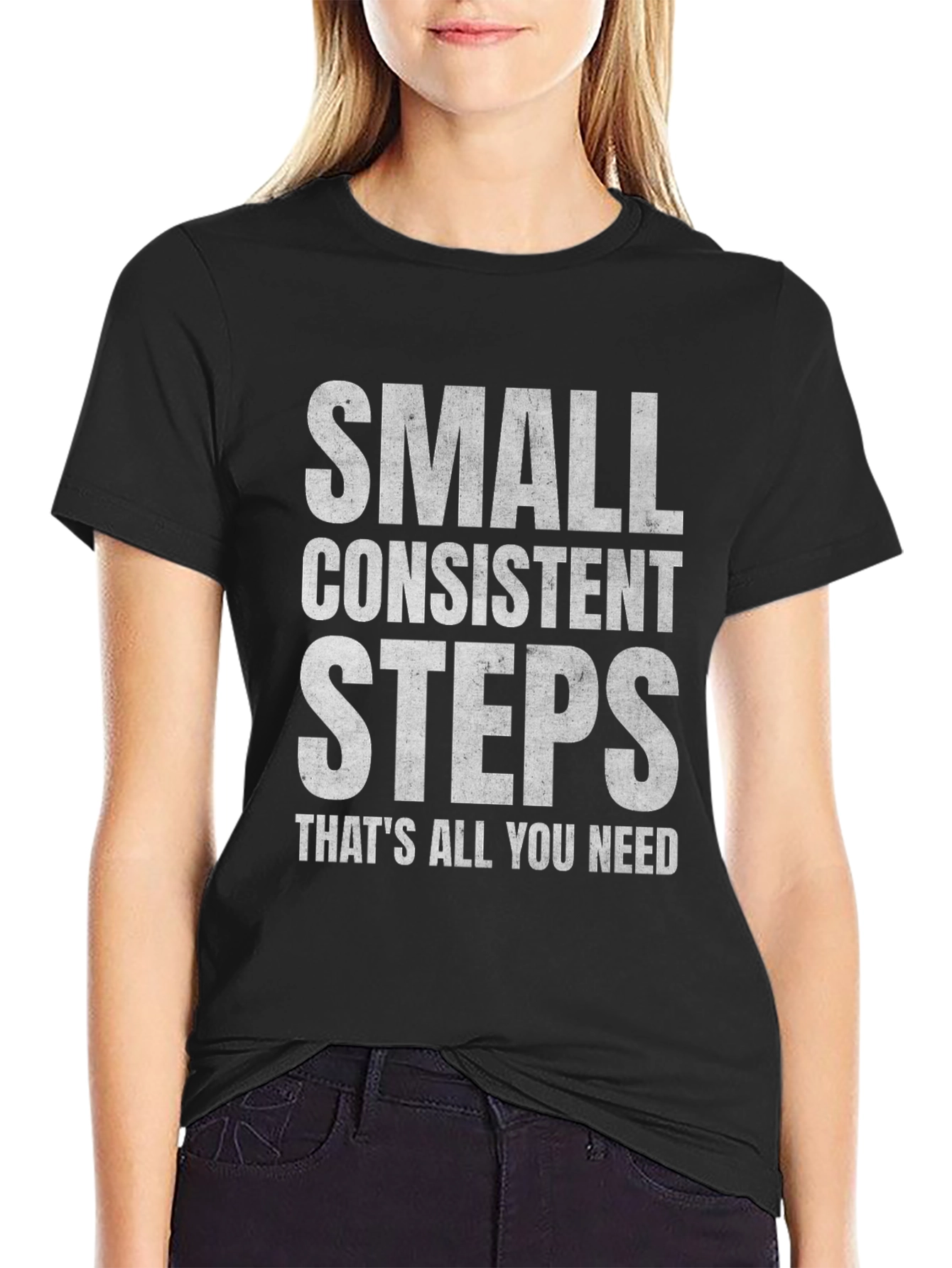 Small Consistent Steps Graphic Tee