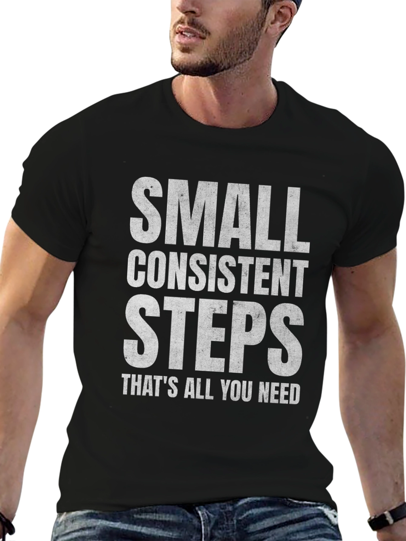 Small Consistent Steps Graphic Tee