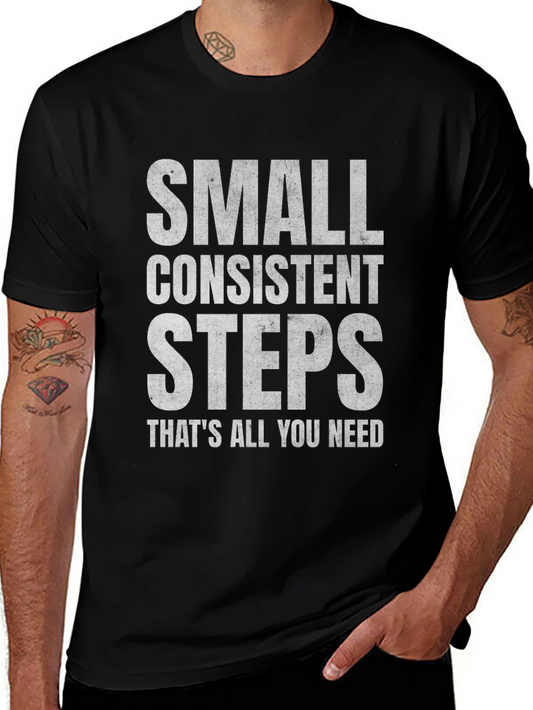 Small Consistent Steps Graphic Tee