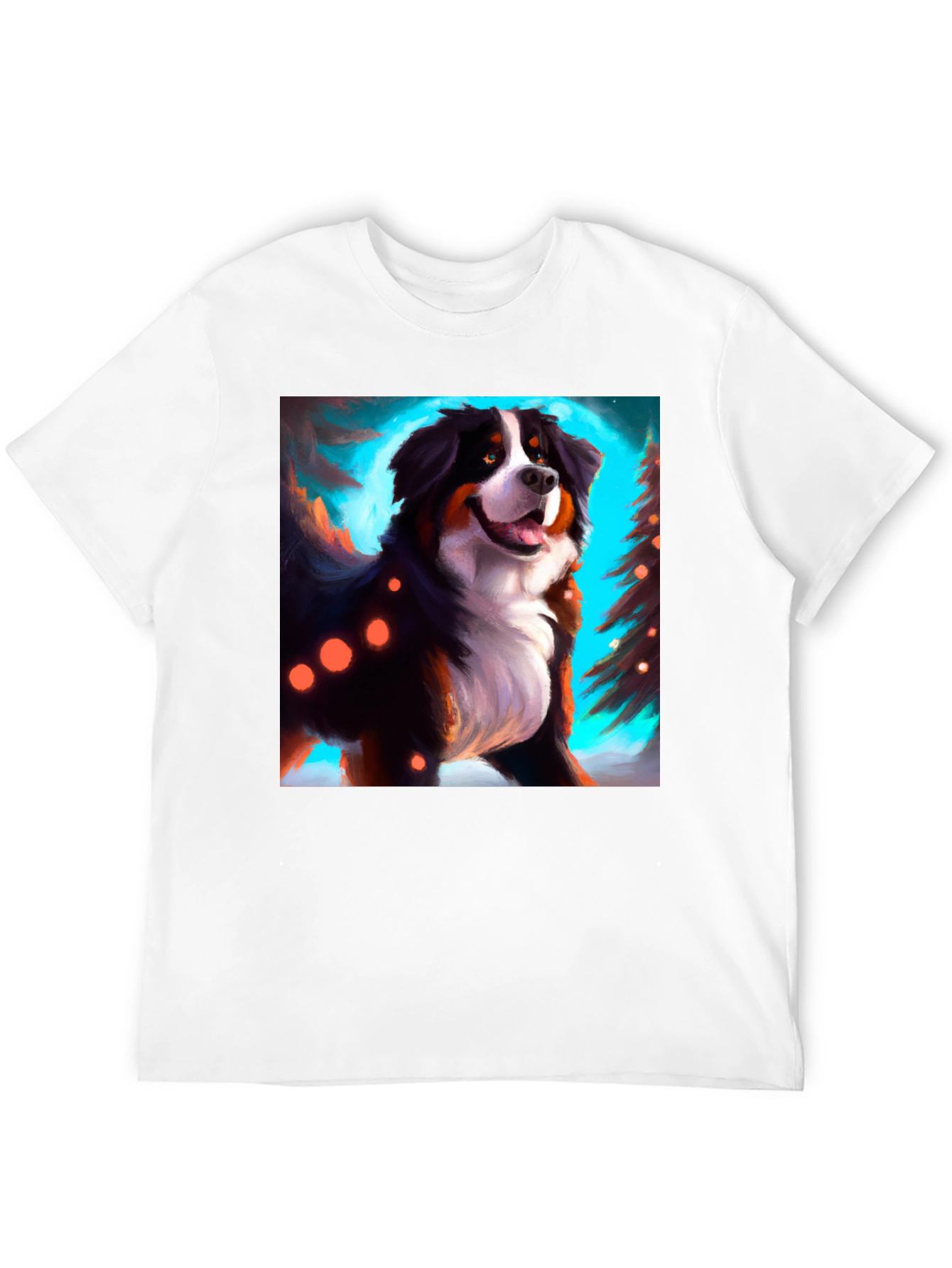 Bernese Mountain Dog Christmas T-Shirt