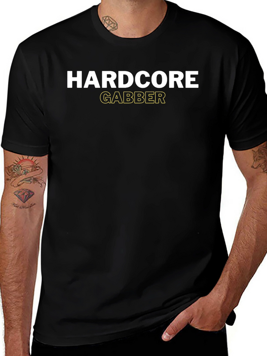 Hardcore Gabber Black T-Shirt