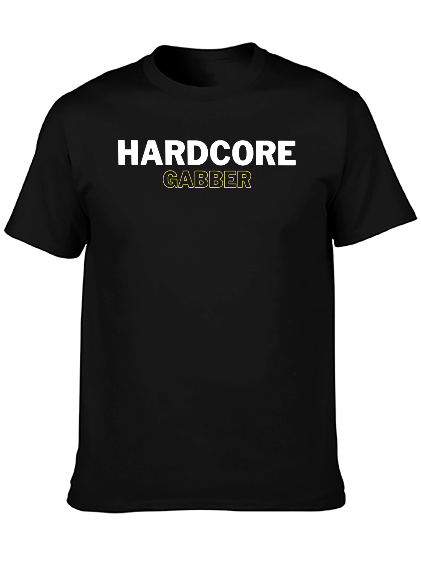 Hardcore Gabber Black T-Shirt