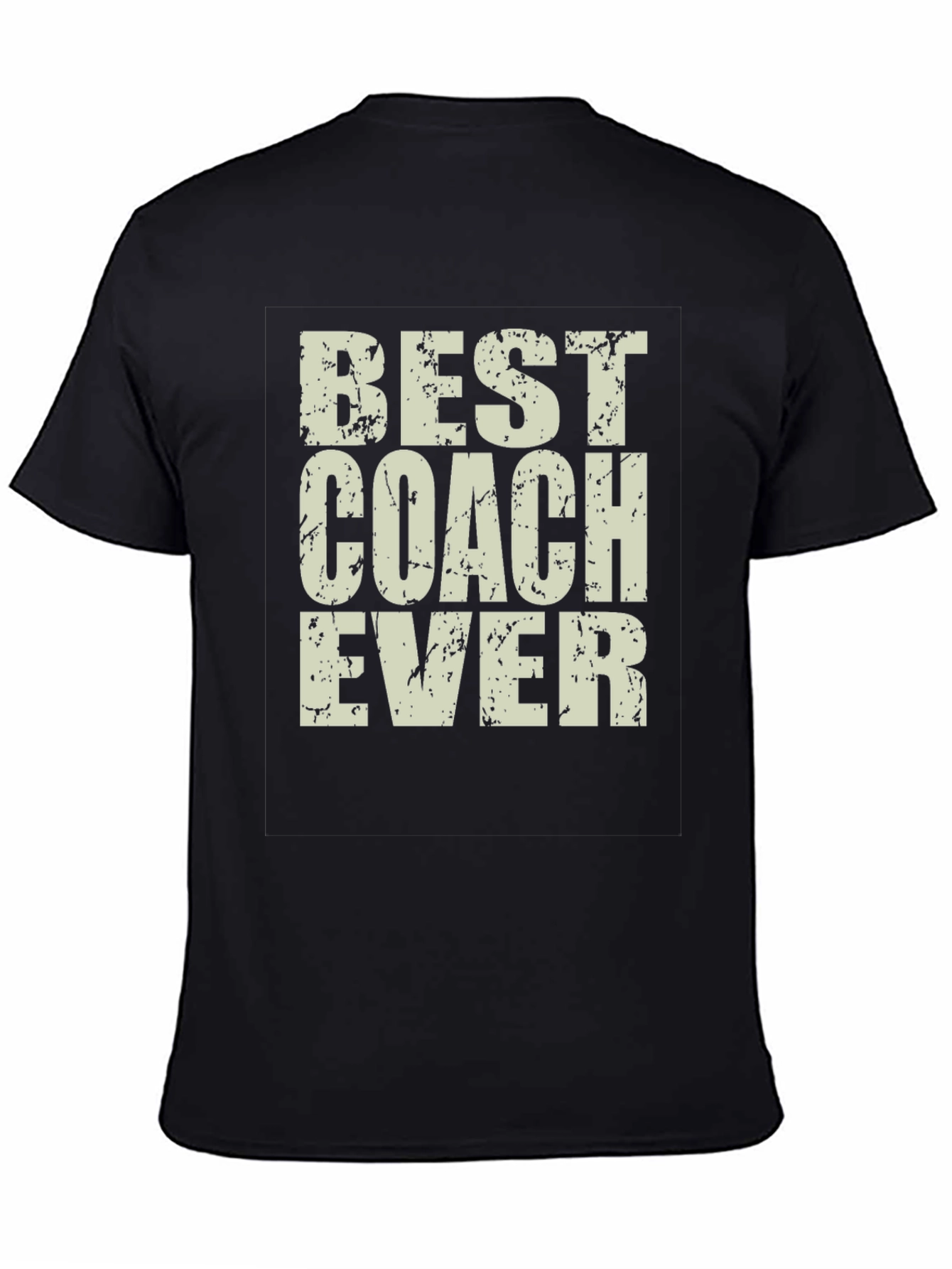 Best Coach Ever Mens T-Shirt - Black