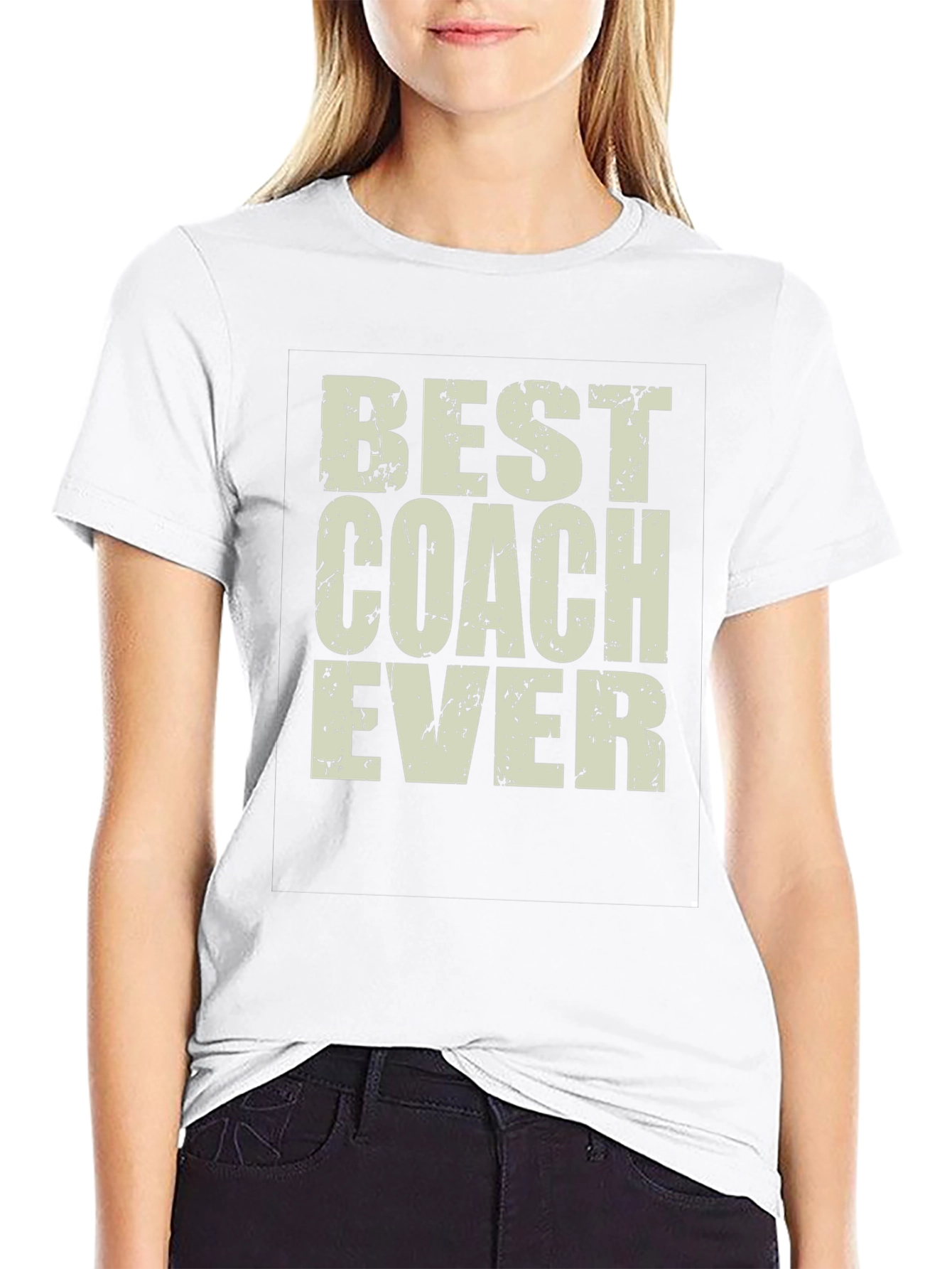 Best Coach Ever Mens T-Shirt - Black