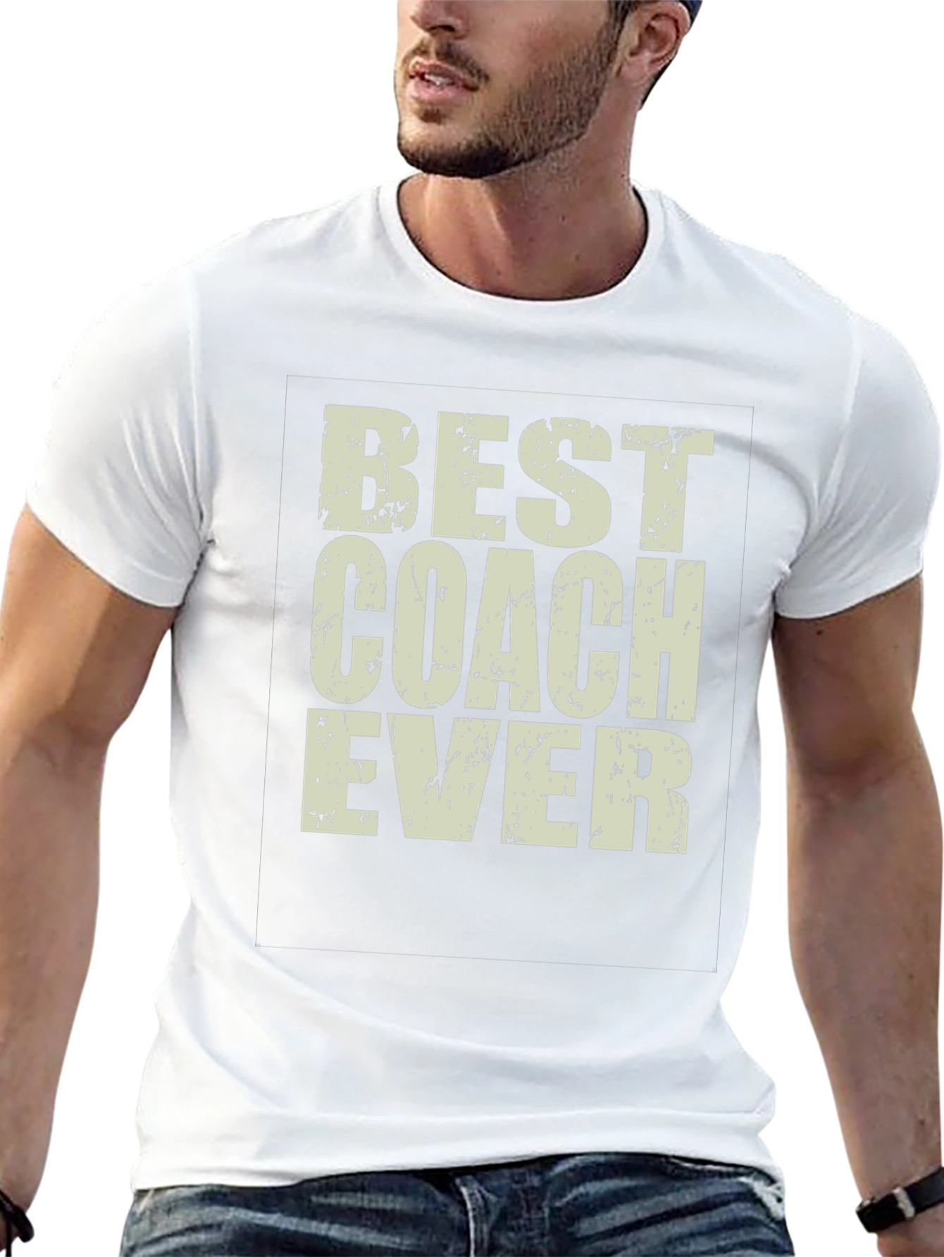 Best Coach Ever Mens T-Shirt - Black