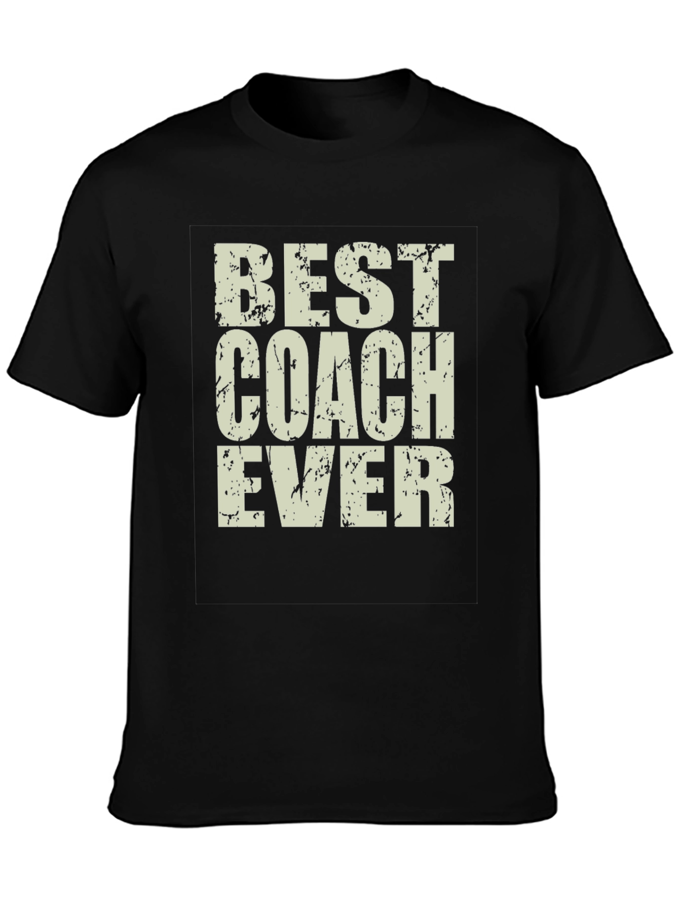 Best Coach Ever Mens T-Shirt - Black