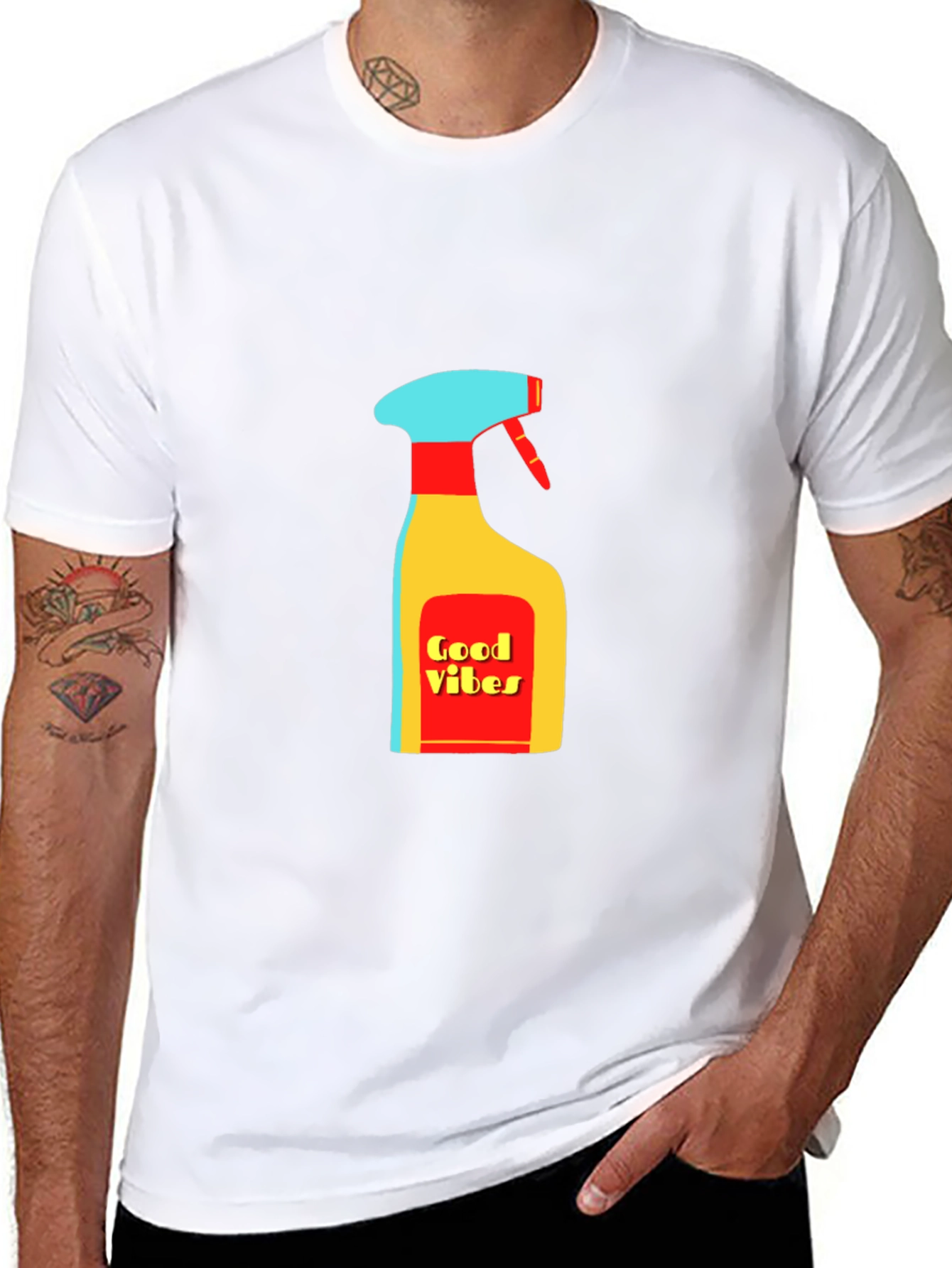 Good Vibes Cleaning Spray T-Shirt