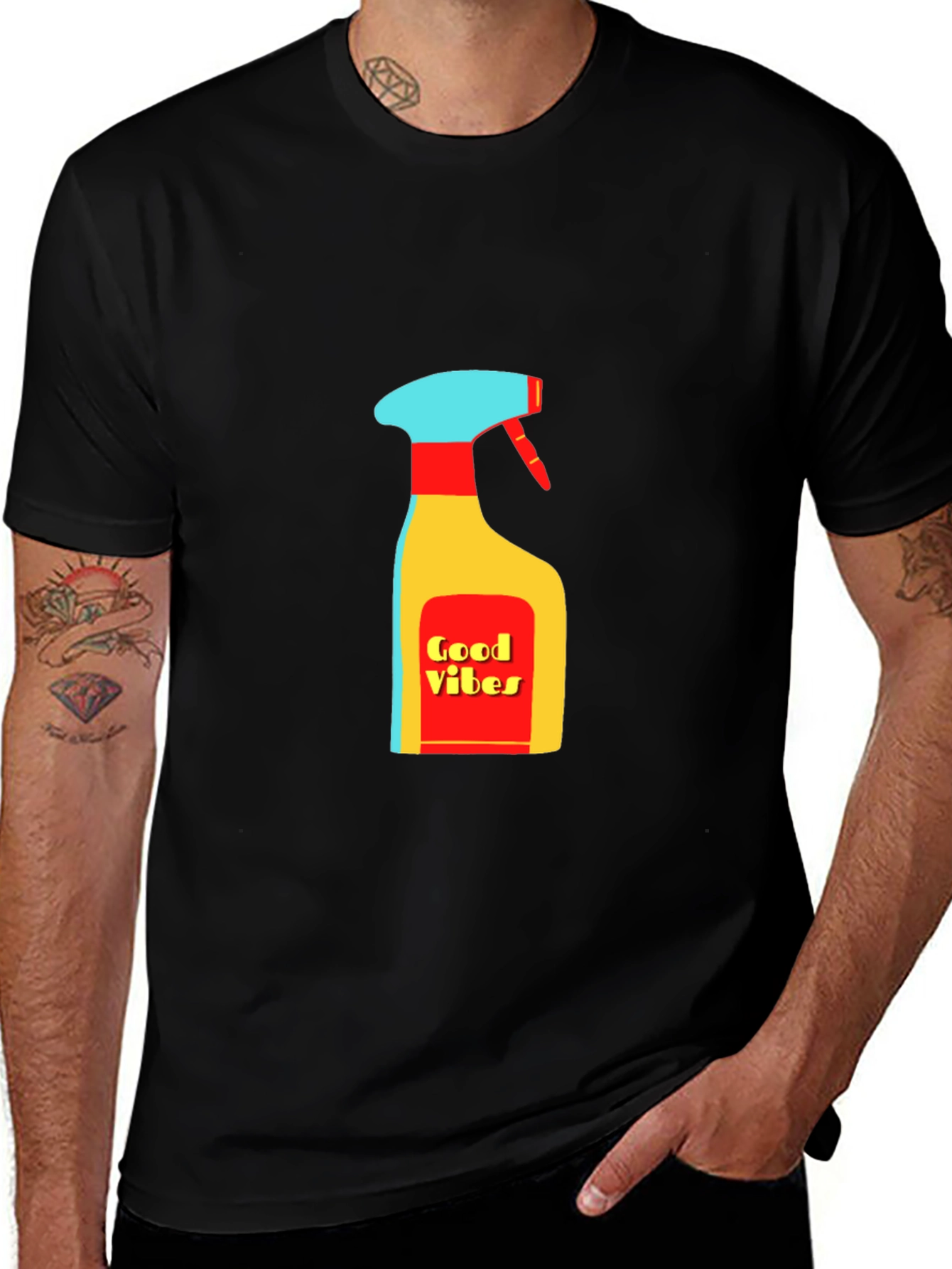 Good Vibes Cleaning Spray T-Shirt