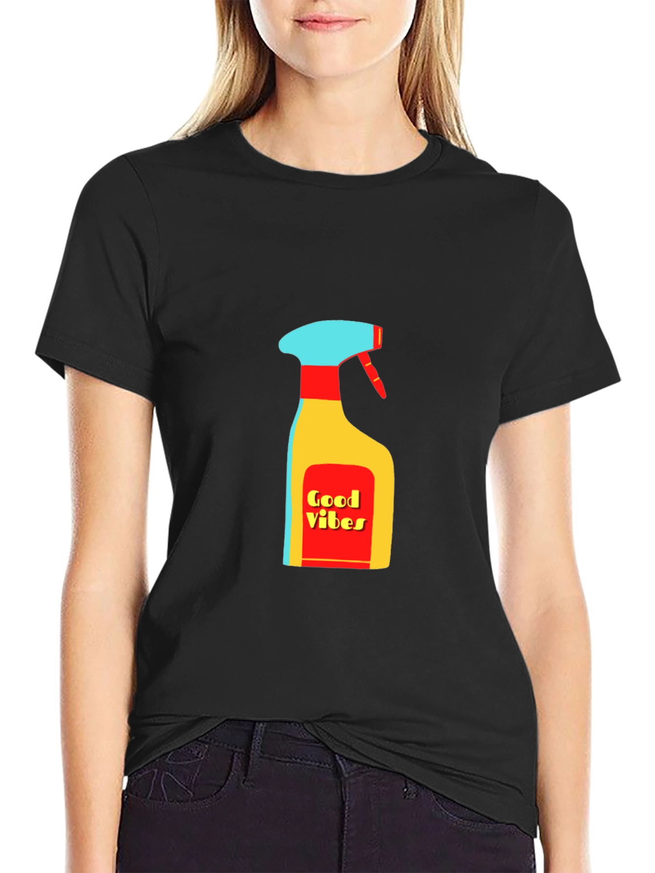 Good Vibes Cleaning Spray T-Shirt