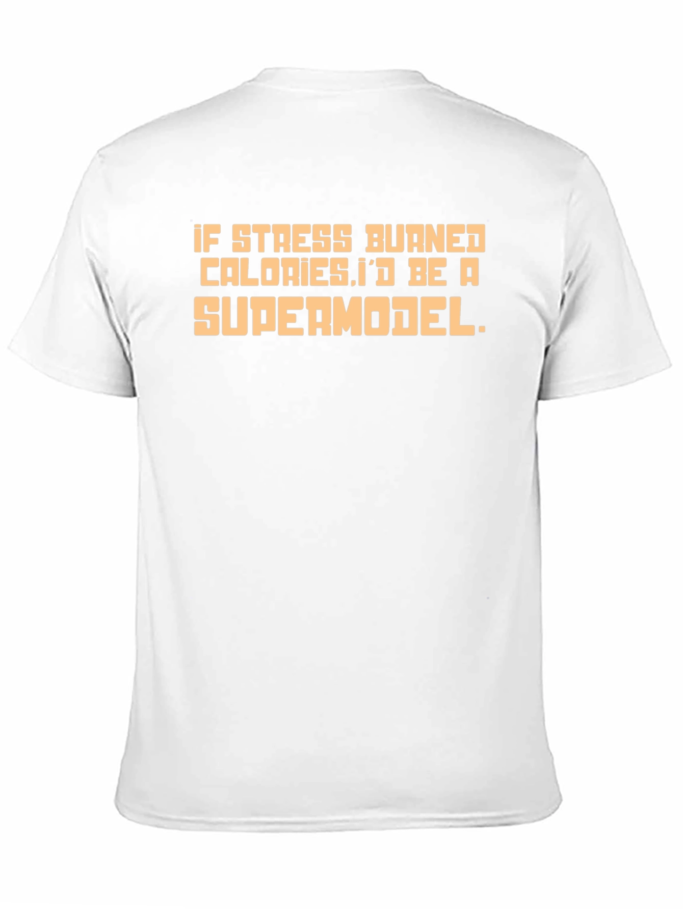 Stress Calories Supermodel Graphic Tee