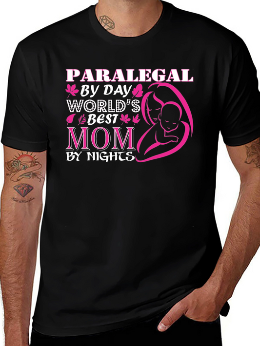 Paralegal Mom T-Shirt - Worlds Best
