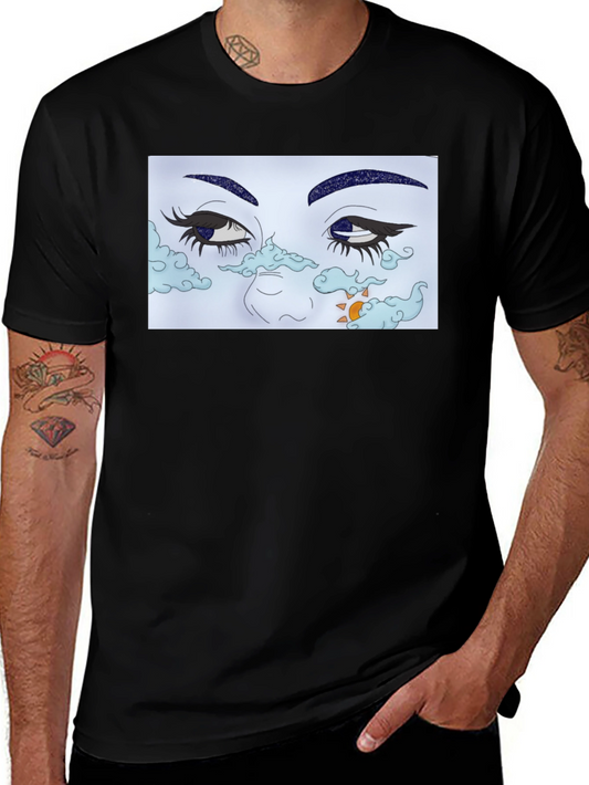 Dreamy Eye Graphic T-Shirt - Unisex Cotton Tee