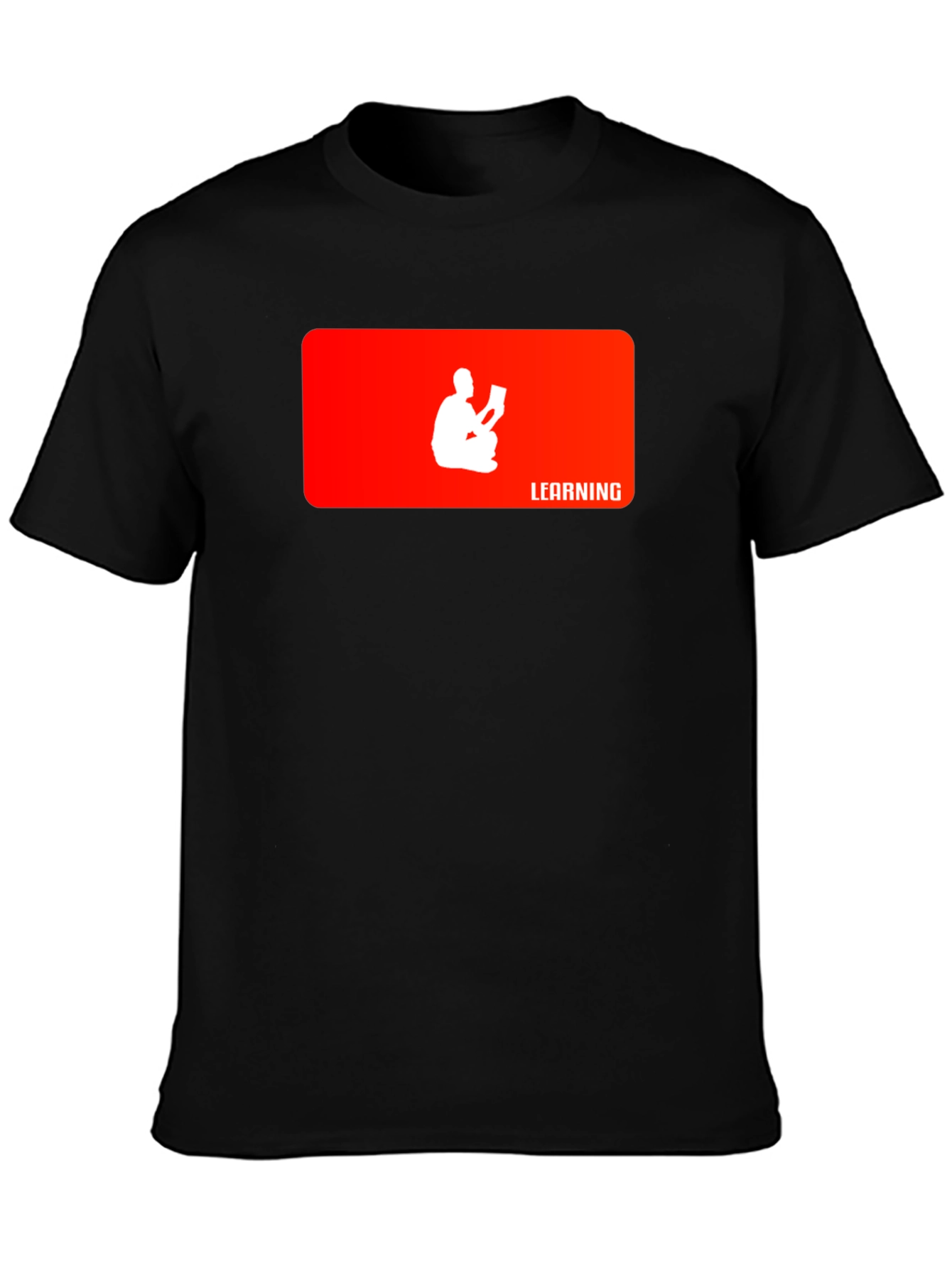 Learning Graphic Tee - Black