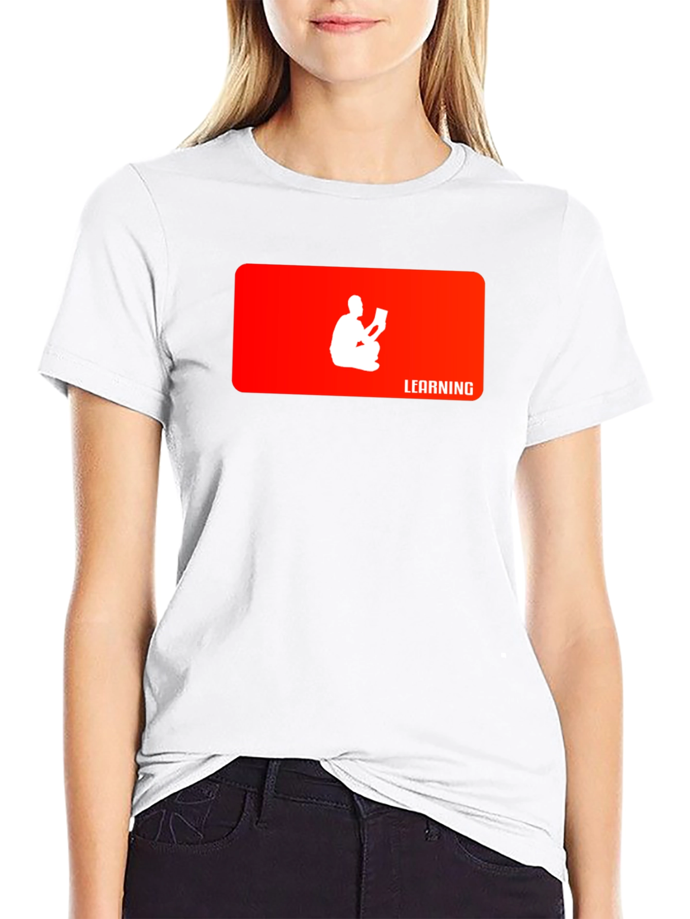 Learning Graphic Tee - Black
