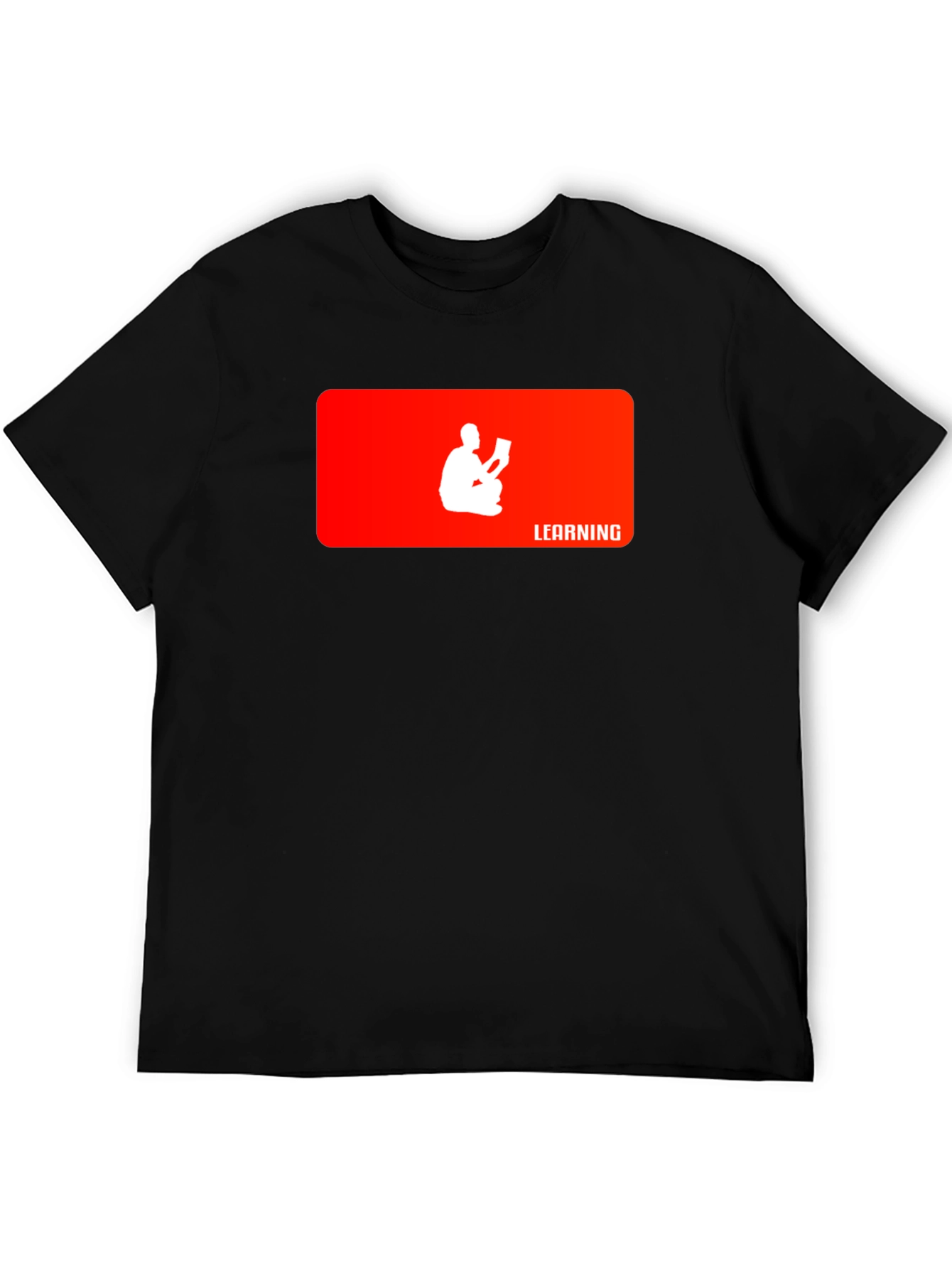 Learning Graphic Tee - Black