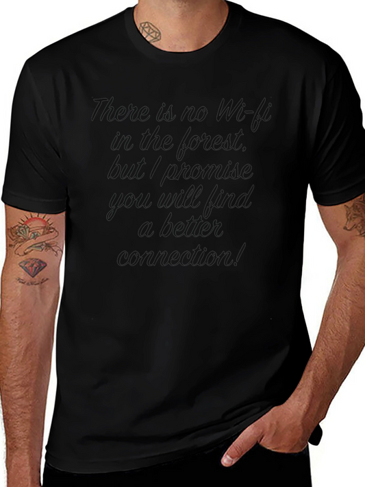Black Graphic T-Shirt