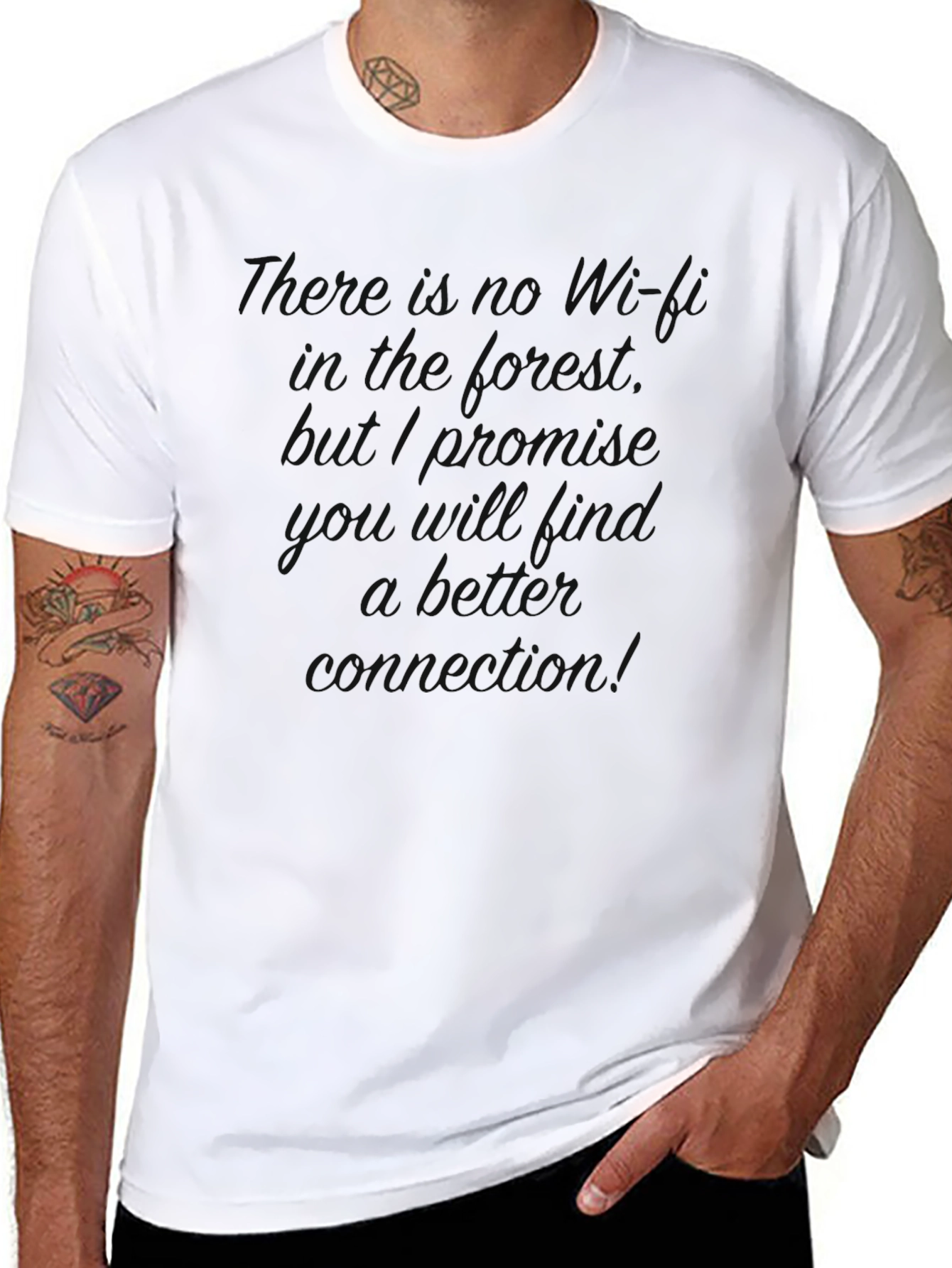 Black Graphic T-Shirt