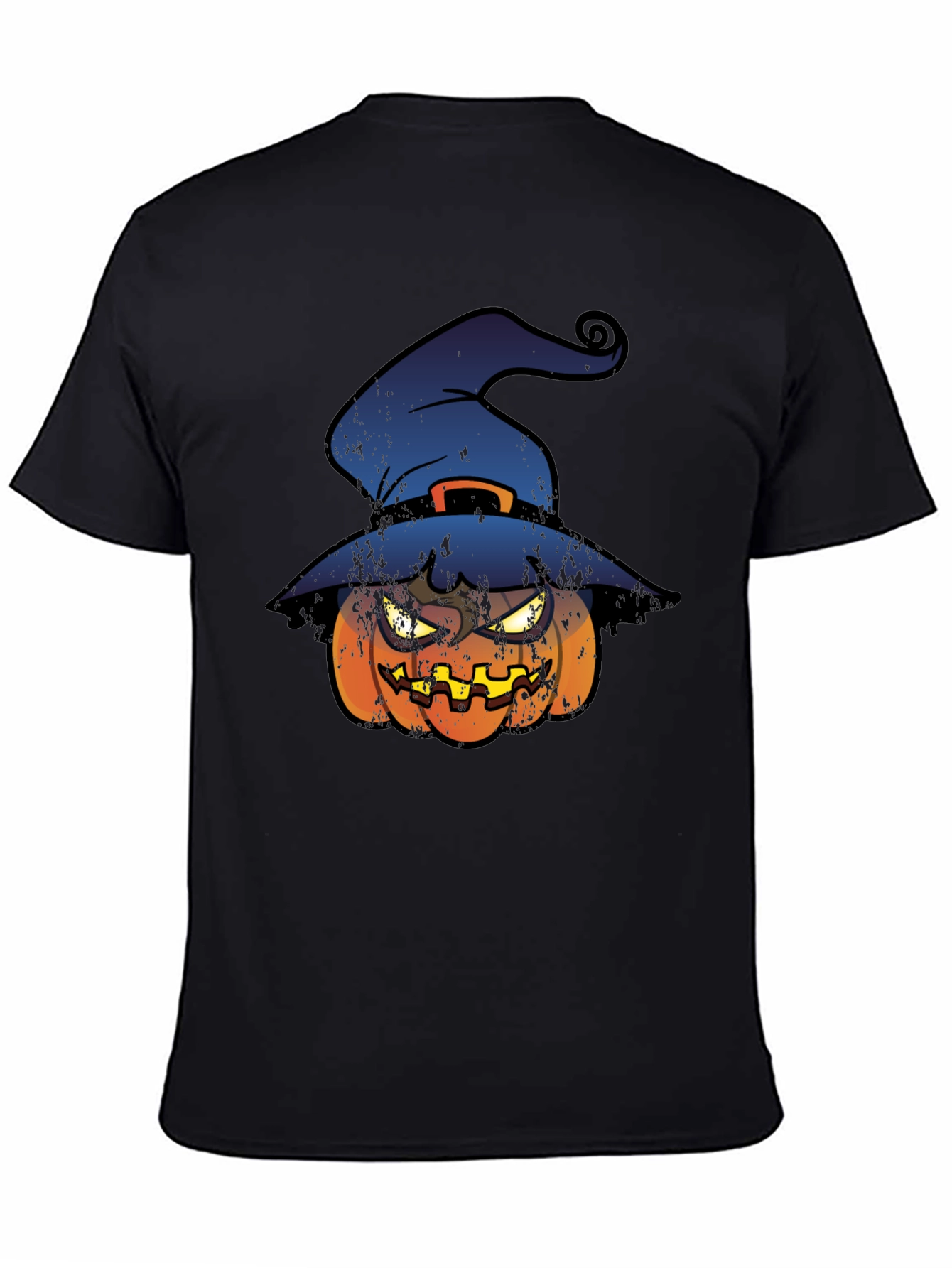 Halloween Pumpkin Witch Hat T-Shirt