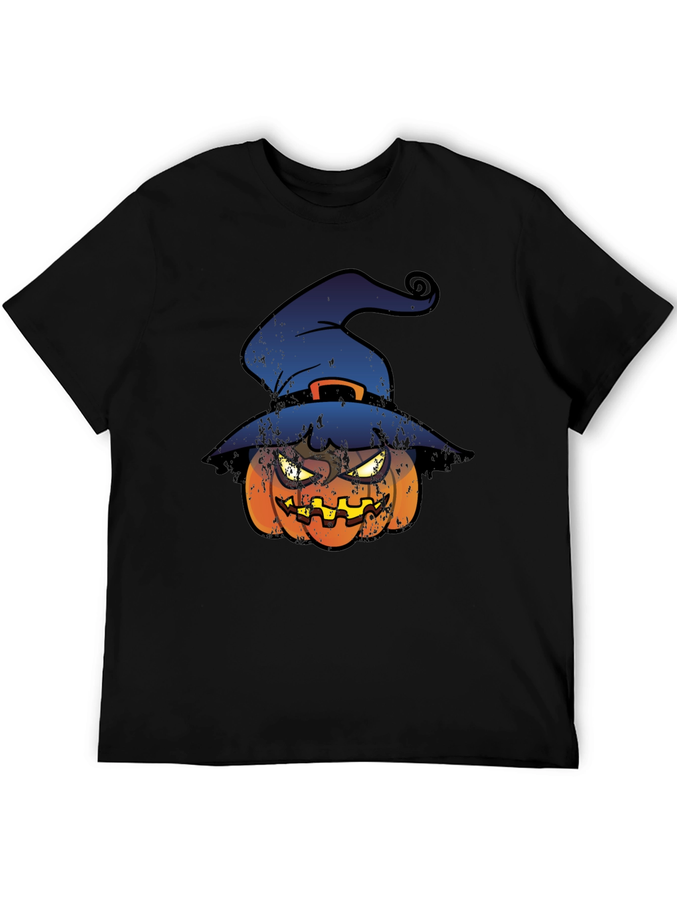 Halloween Pumpkin Witch Hat T-Shirt