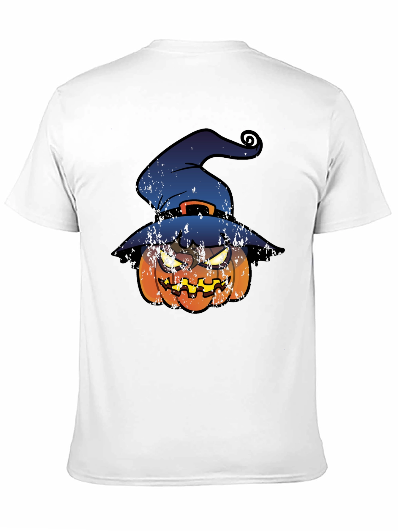 Halloween Pumpkin Witch Hat T-Shirt