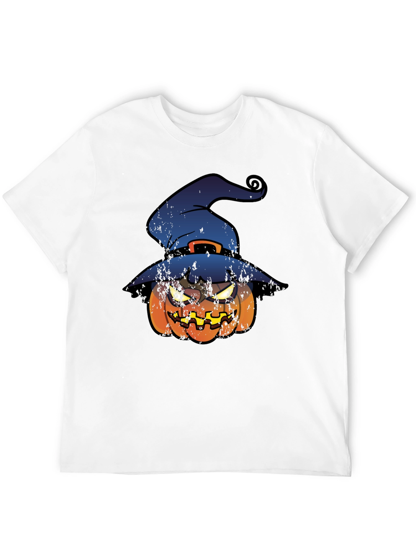 Halloween Pumpkin Witch Hat T-Shirt