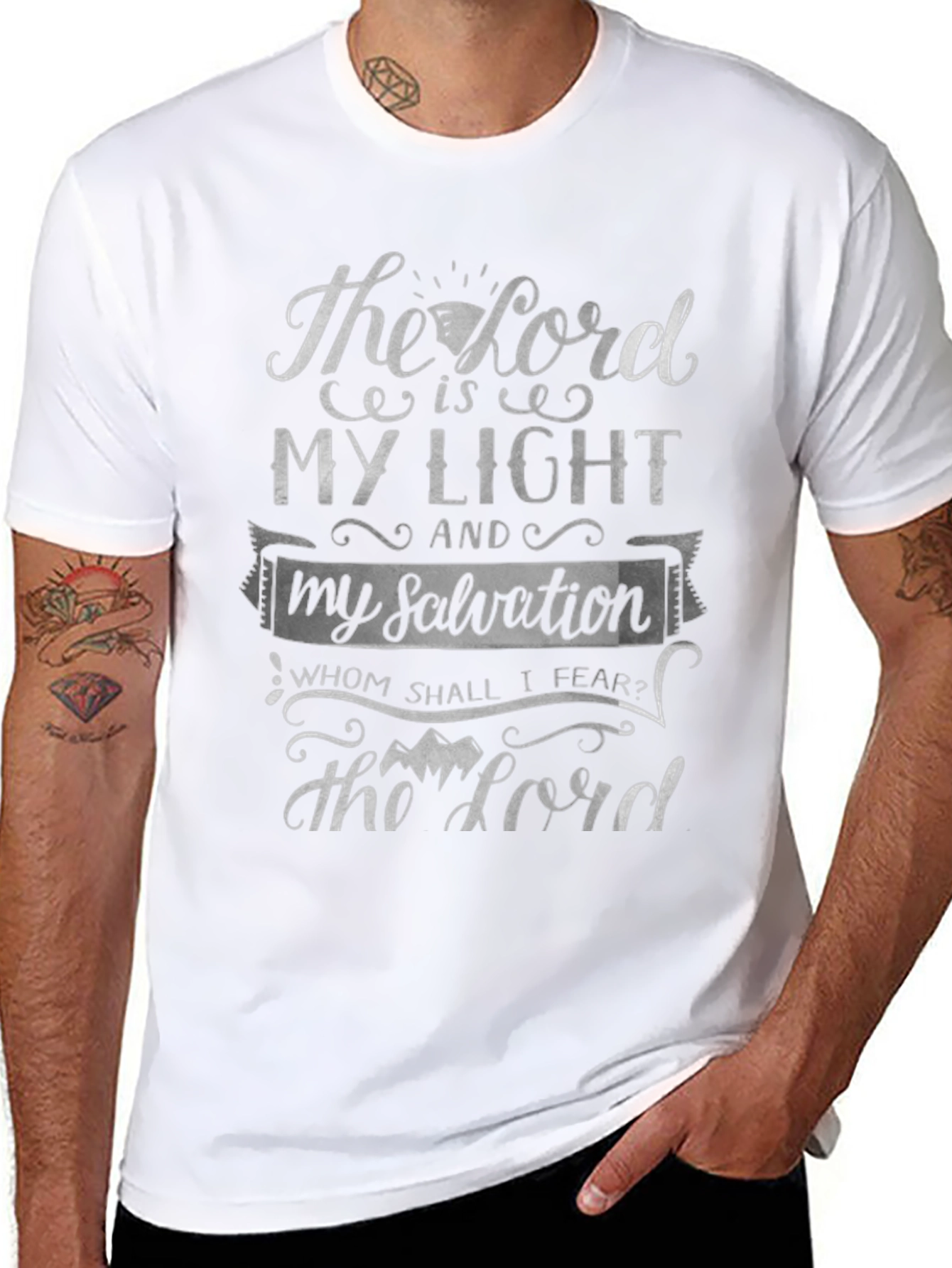 The Lord is My Light Graphic T-Shirt