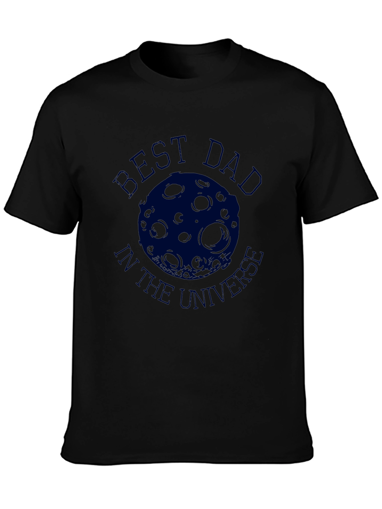 Best Dad in the Universe T-Shirt - Black