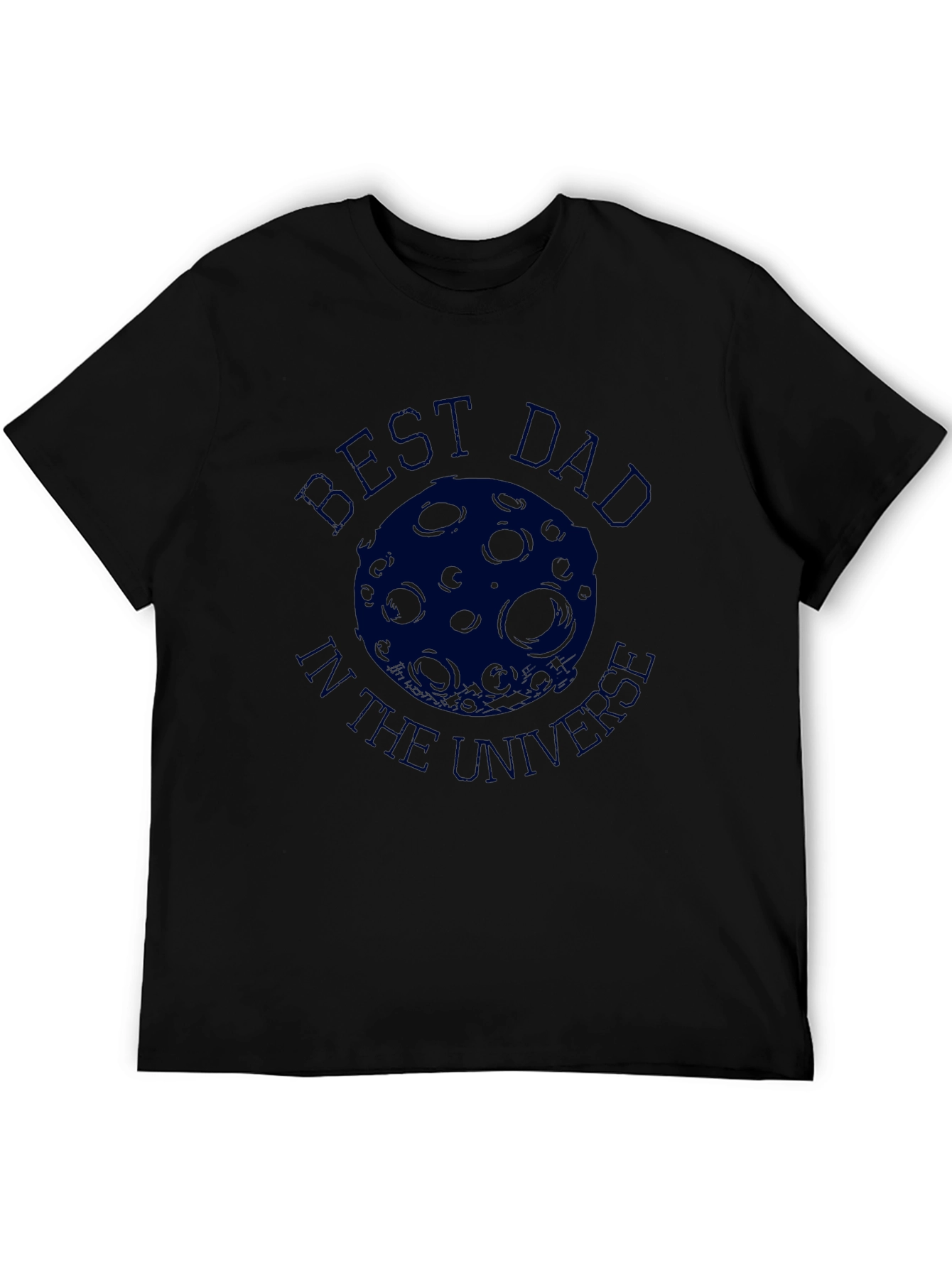 Best Dad in the Universe T-Shirt - Black