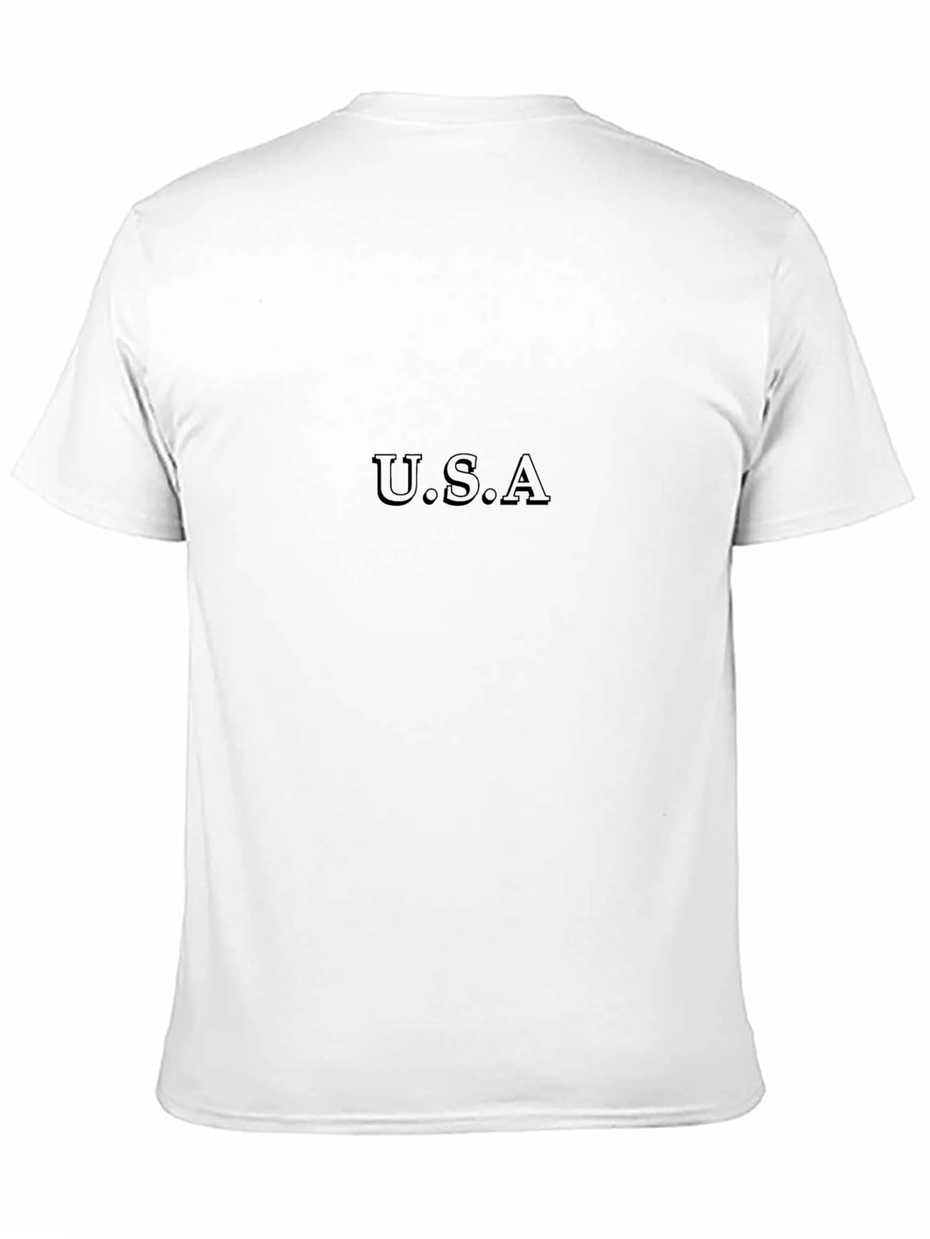 Minimalist Black USA T-Shirt