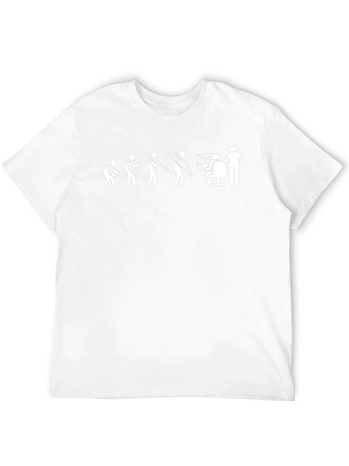 Evolution of Man Programmer Black T-Shirt