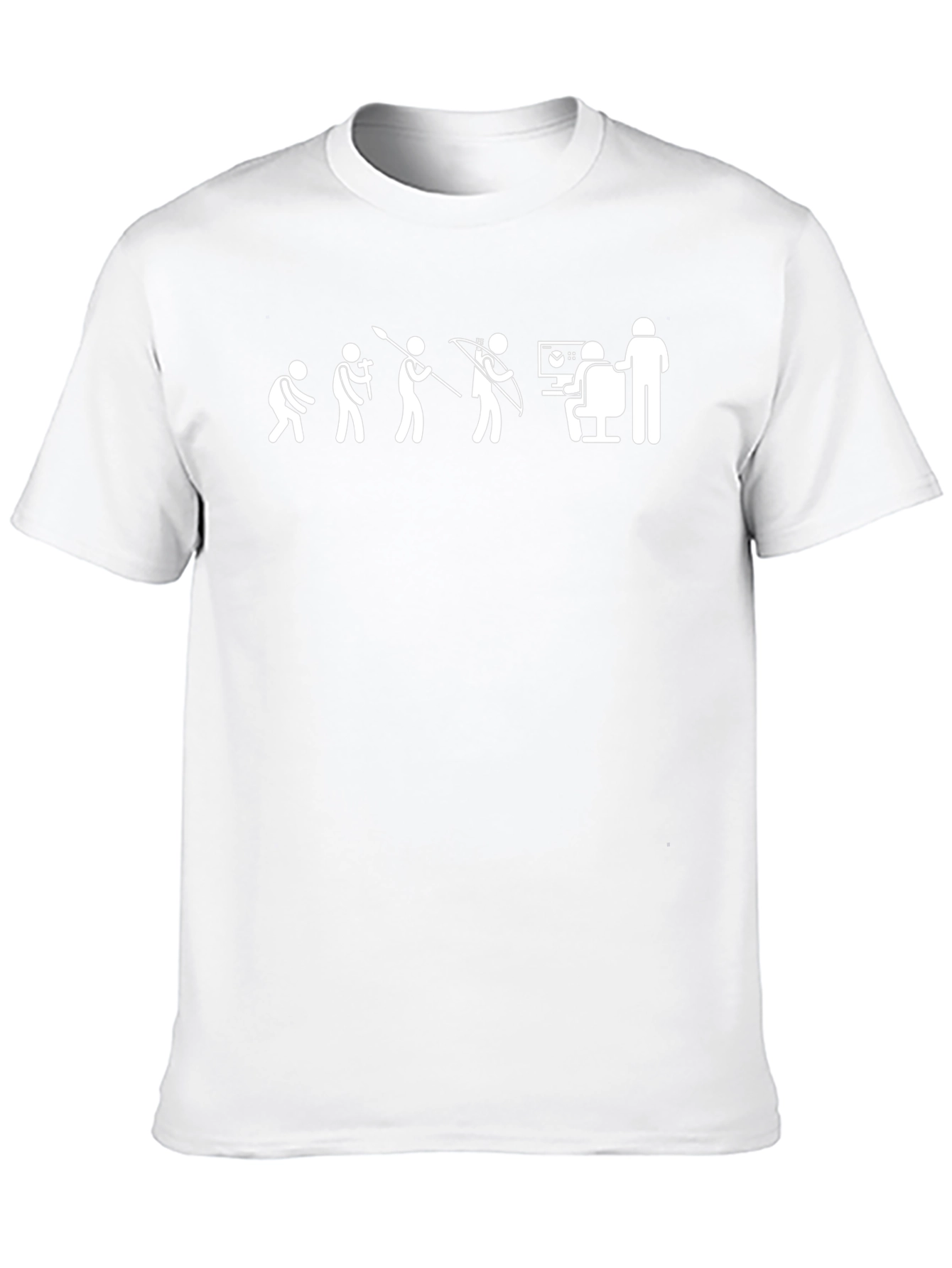 Evolution of Man Programmer Black T-Shirt
