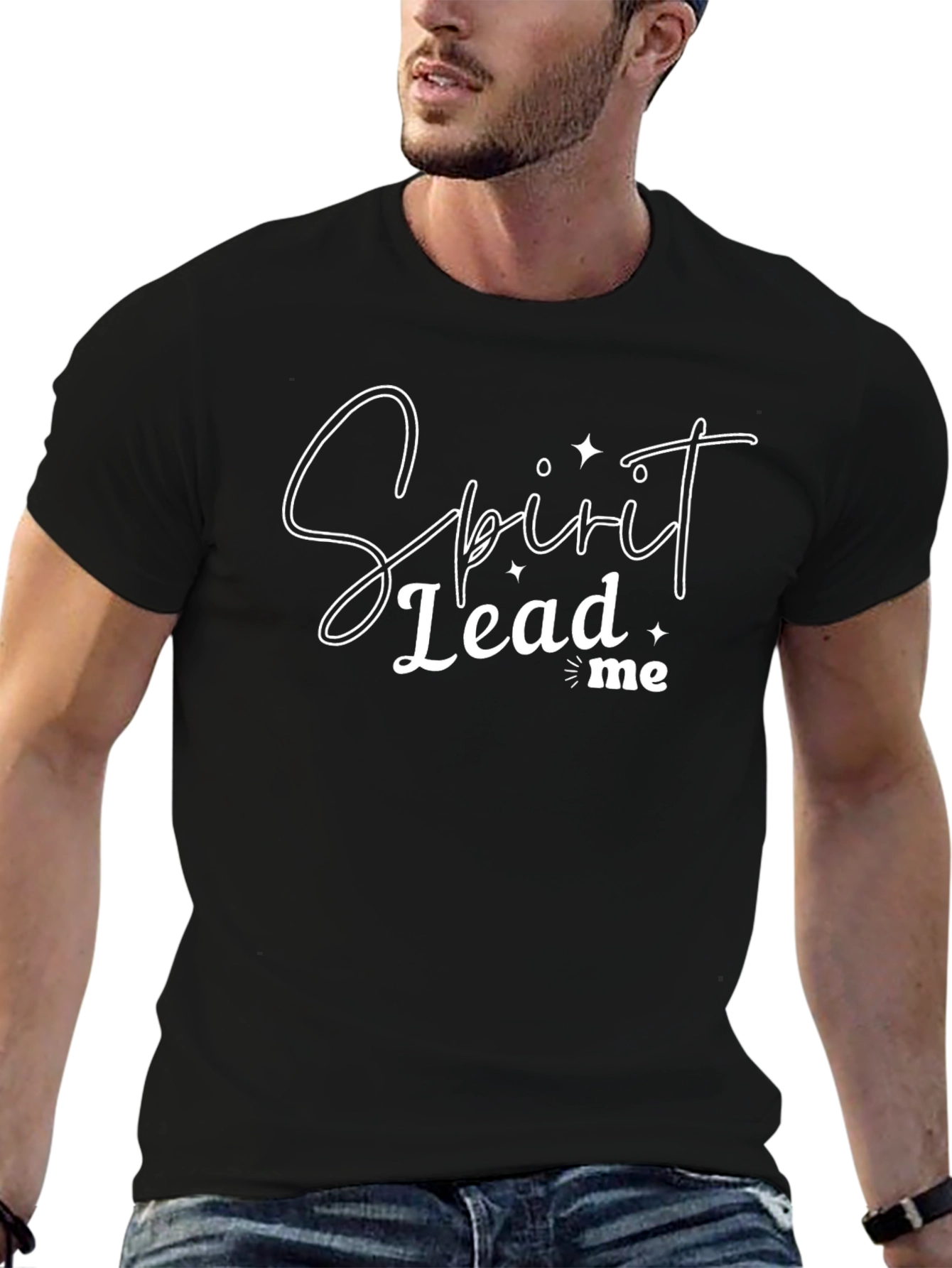 Spirit Lead Me Black T-Shirt