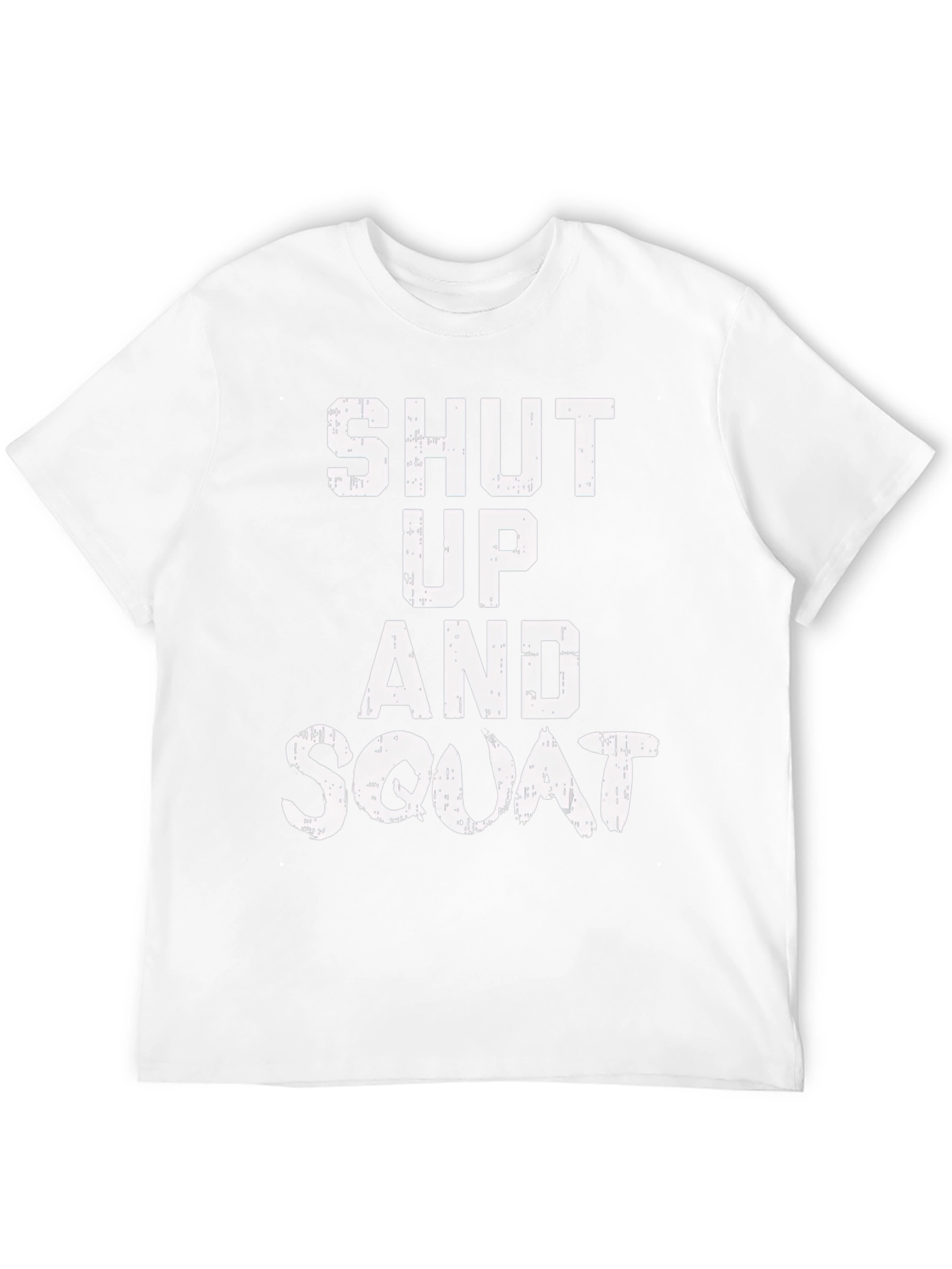 Shut Up and Squat Black Graphic Tee