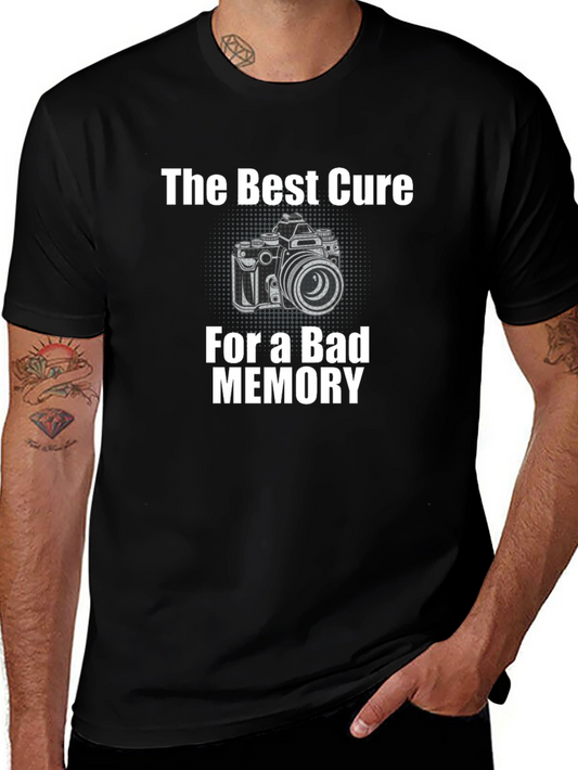 Best Cure for a Bad Memory Camera T-Shirt