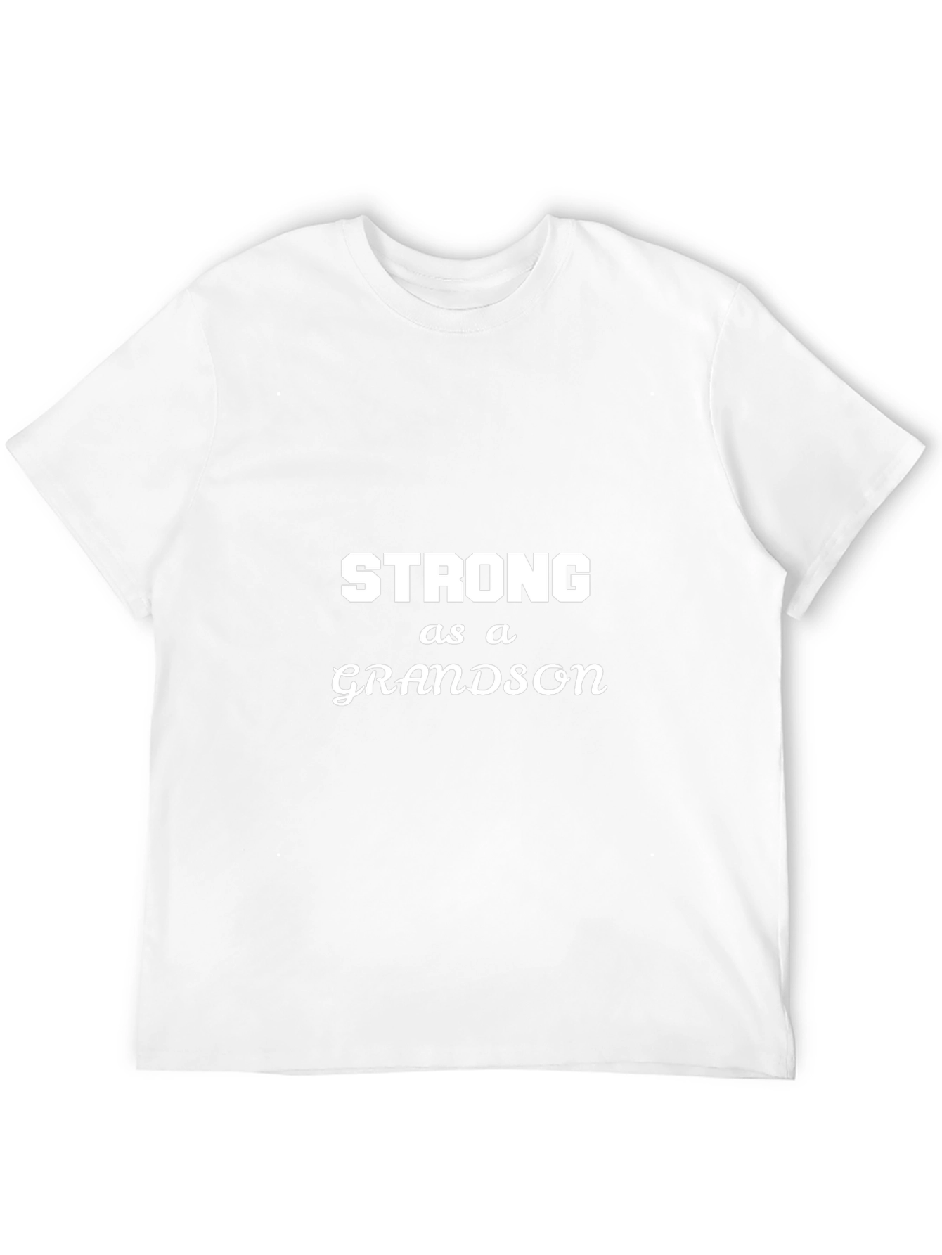 Strong as a Grandson Graphic T-Shirt