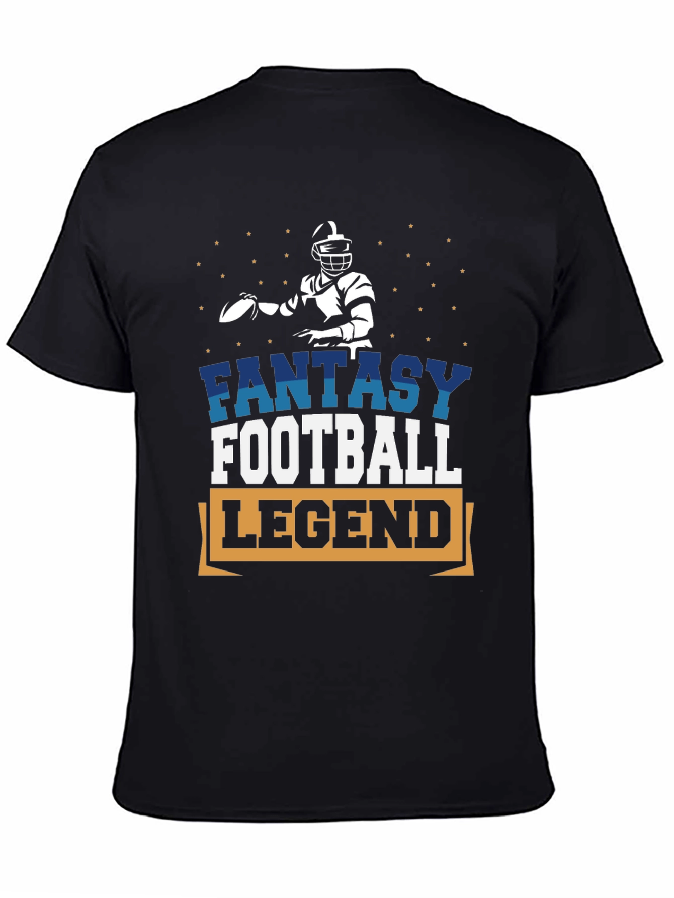 Fantasy Football Legend Black T-Shirt