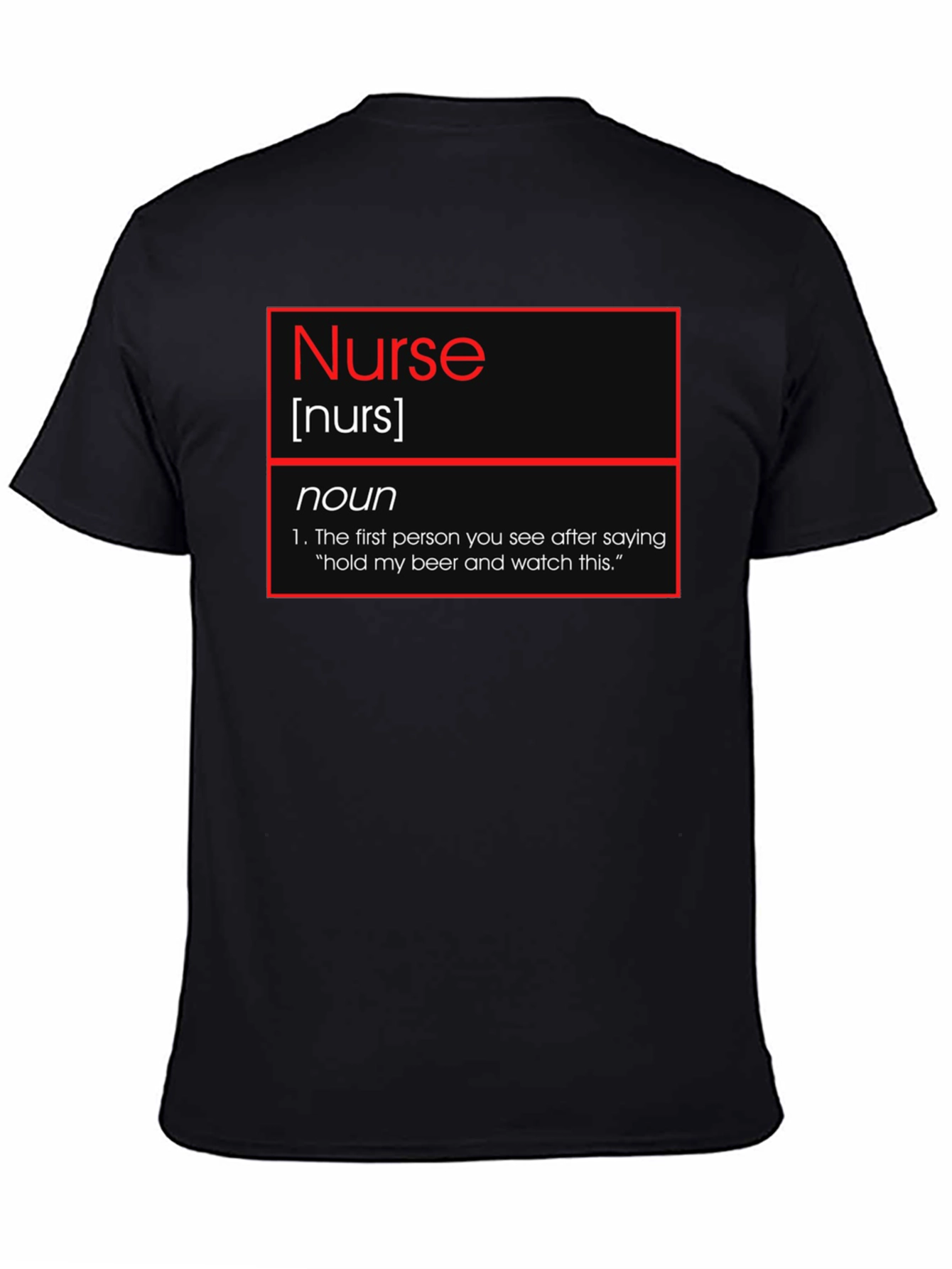 Funny Nurse Definition T-Shirt