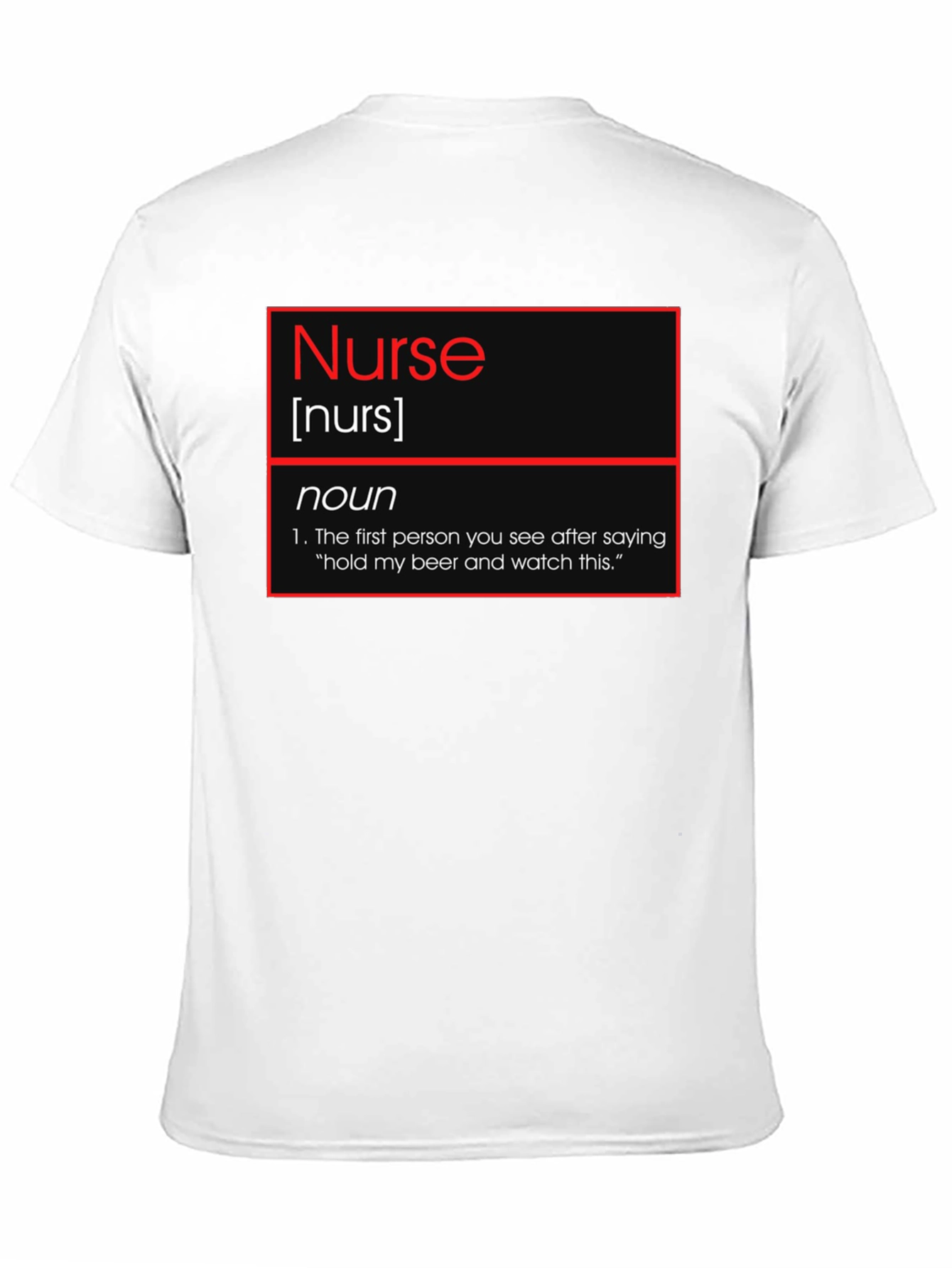 Funny Nurse Definition T-Shirt