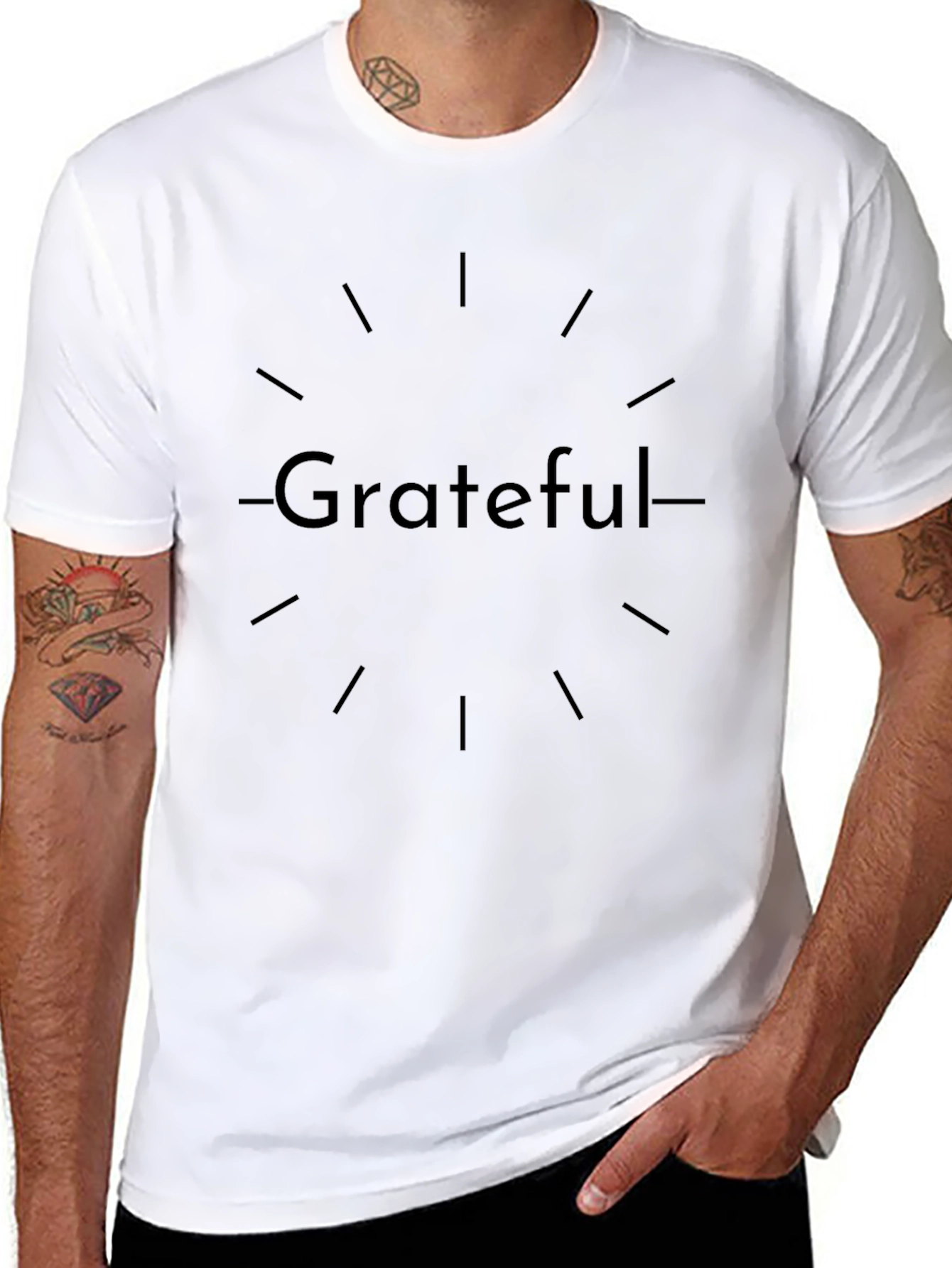 Grateful Graphic Tee - Stylish & Comfortable