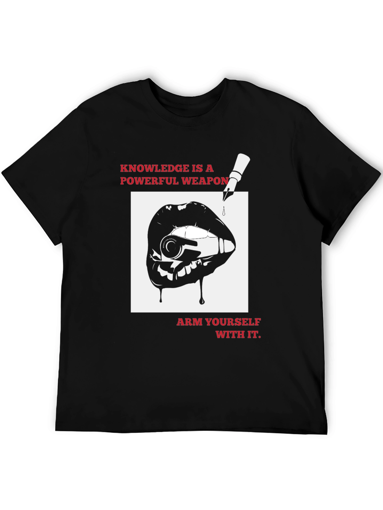 Knowledge is Power T-Shirt - Unique Graphic Tee