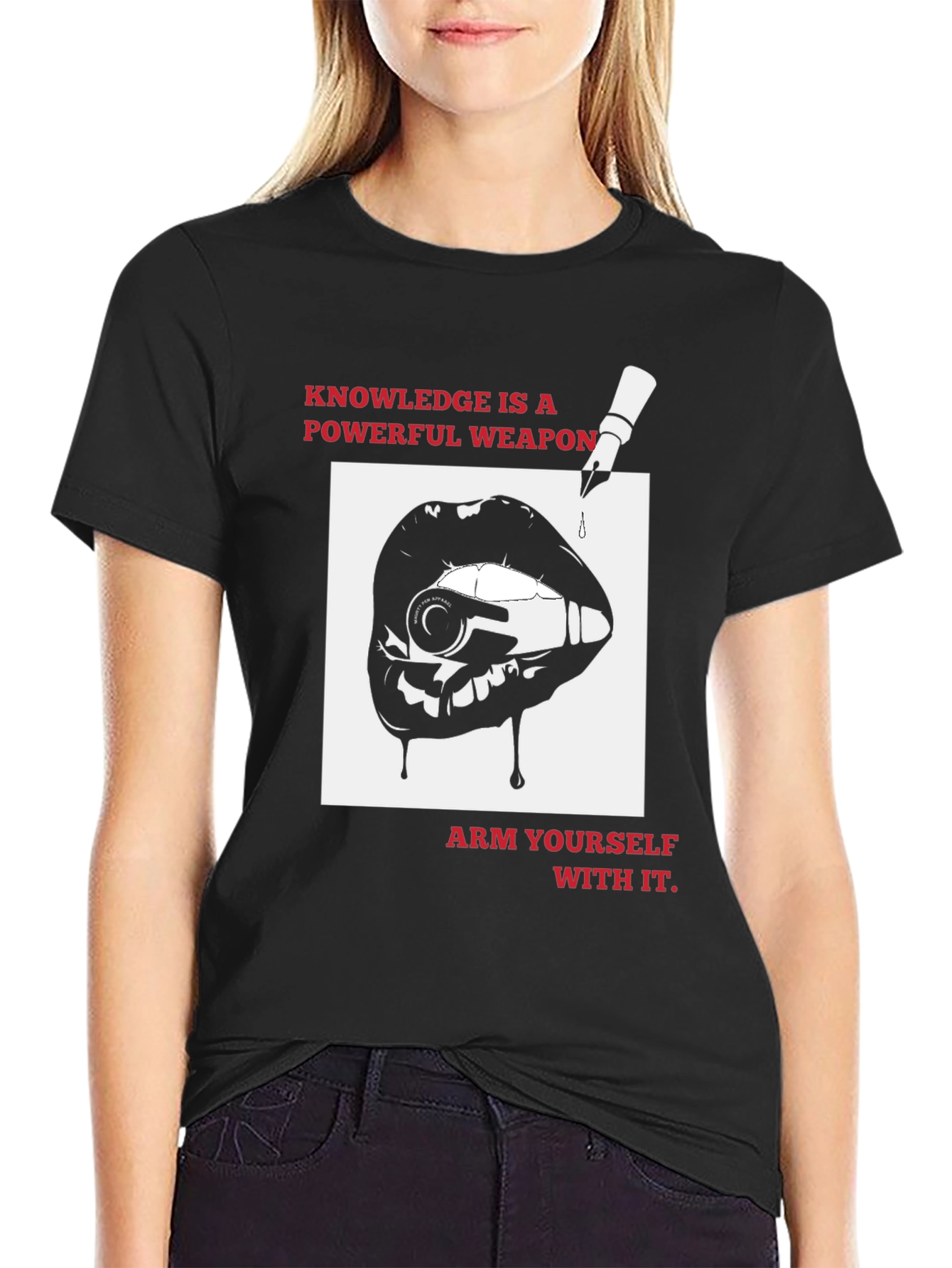 Knowledge is Power T-Shirt - Unique Graphic Tee