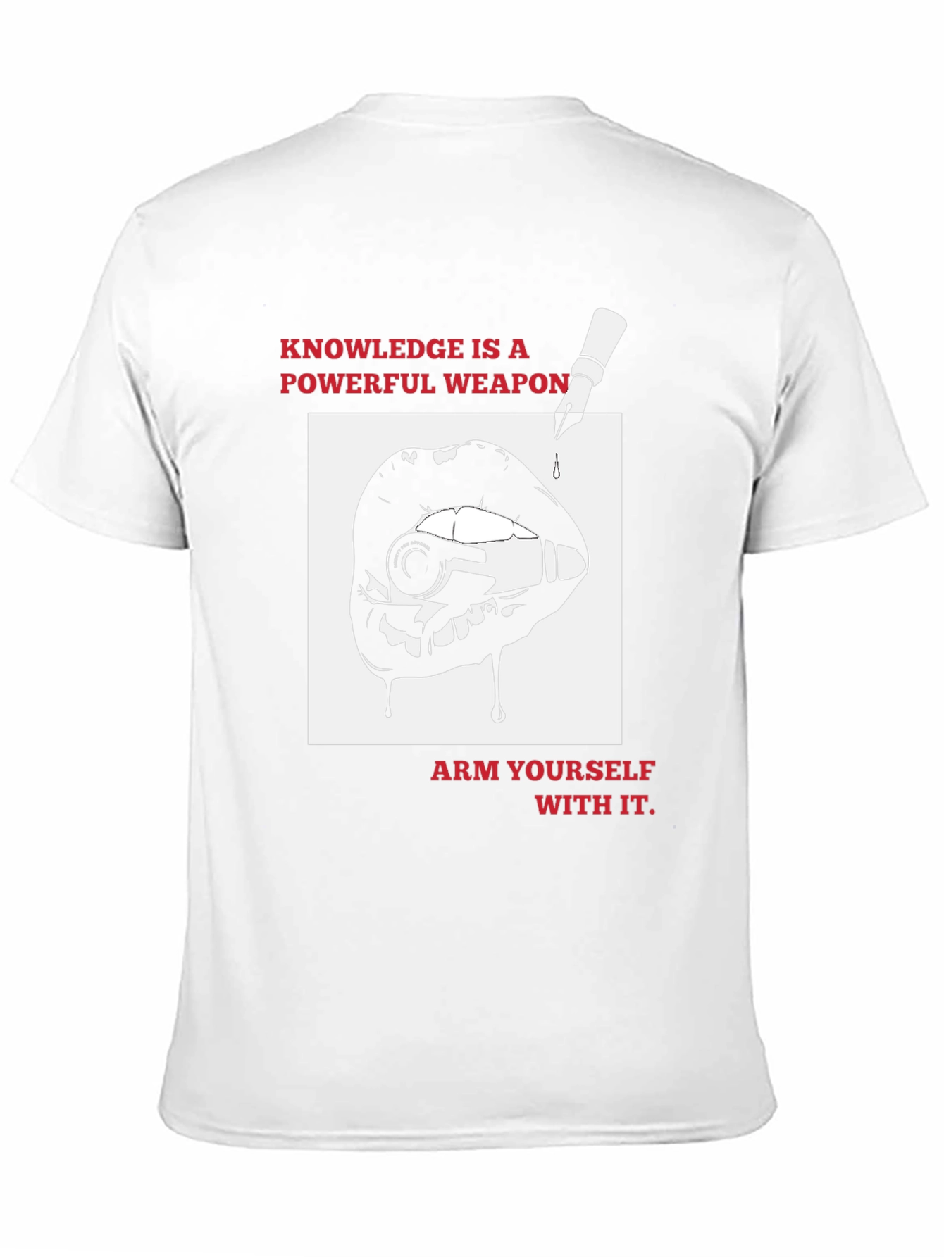 Knowledge is Power T-Shirt - Unique Graphic Tee