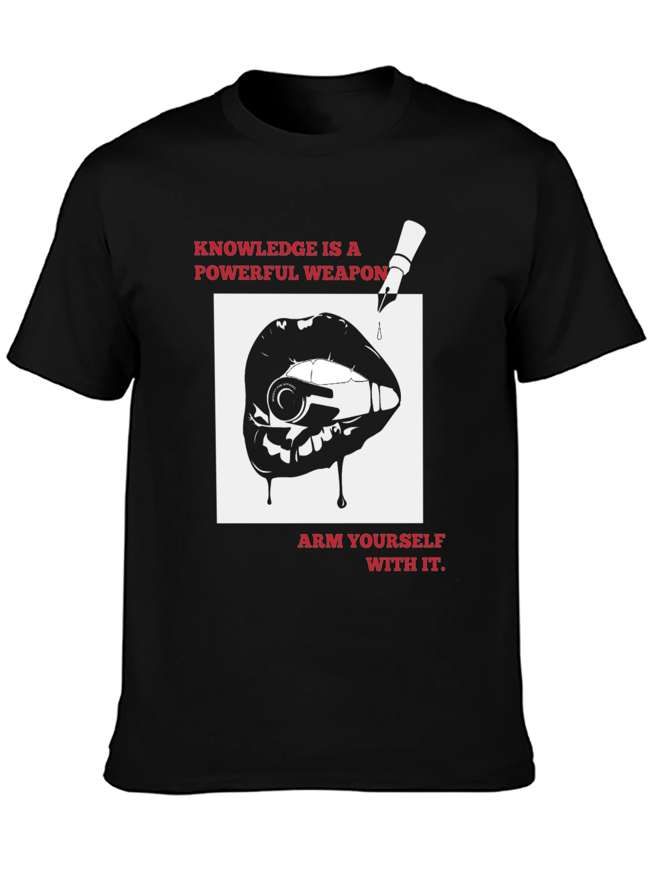 Knowledge is Power T-Shirt - Unique Graphic Tee