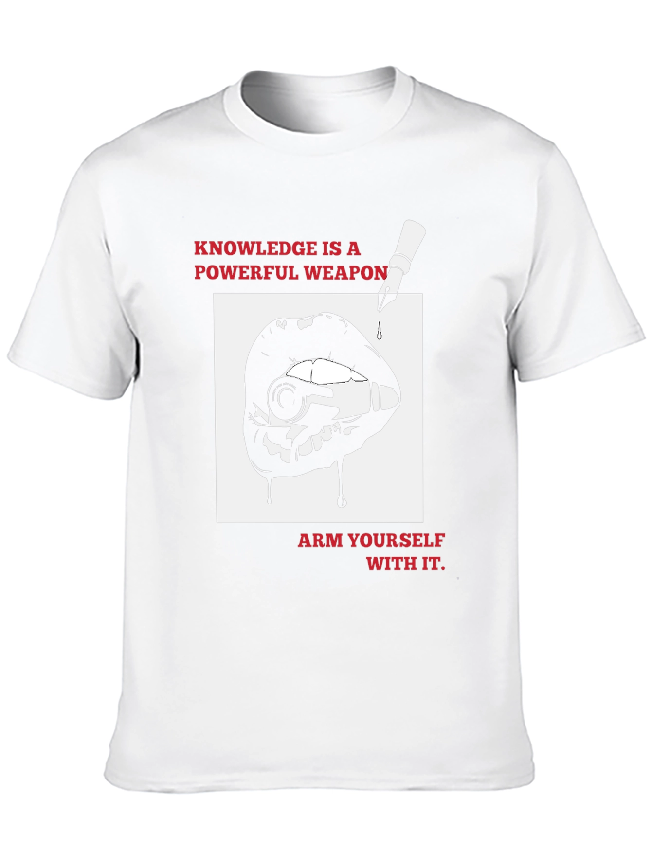 Knowledge is Power T-Shirt - Unique Graphic Tee