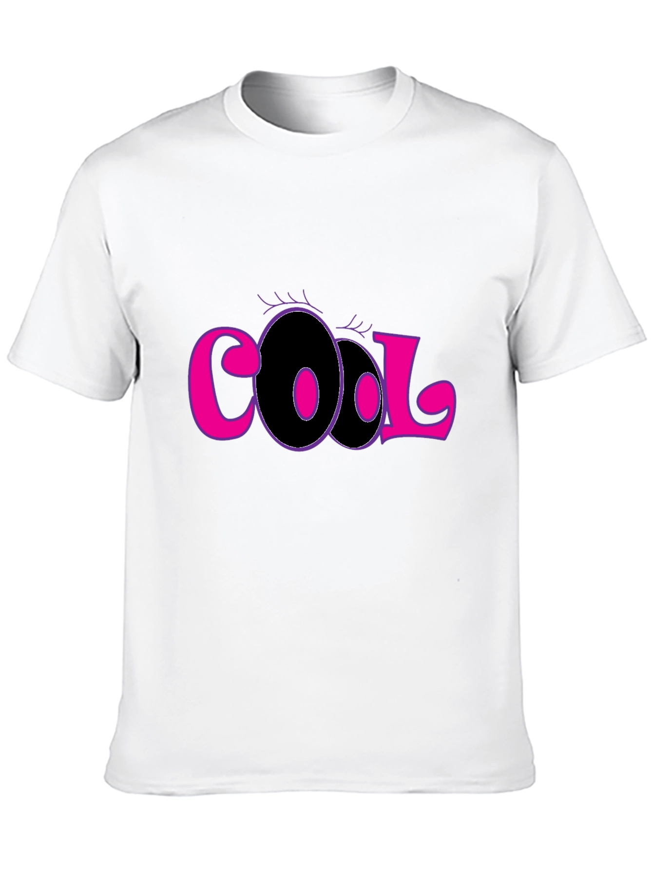 Cool Graphic Tee - Stylish Black Cotton T-Shirt