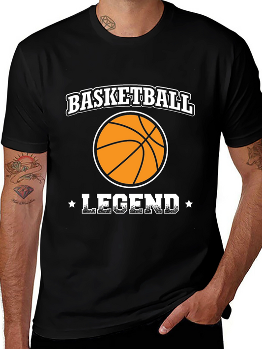 Basketball Legend Black T-Shirt